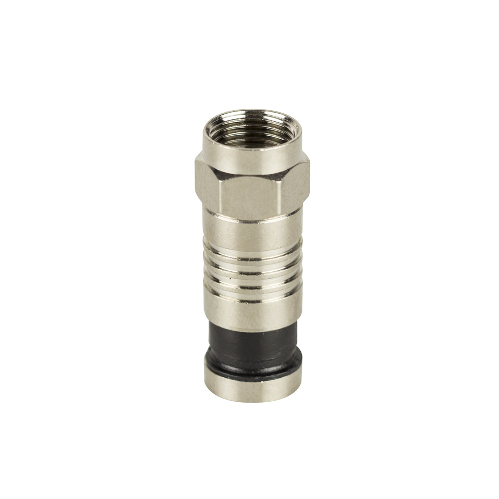 RG6 F COMPRESSION CONNECTORS (100 PACK)