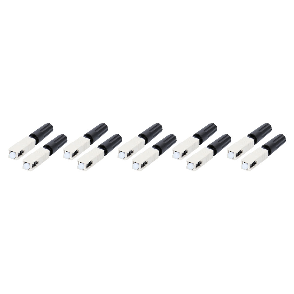 SC 50/125 OM3 CONNECTORS (10 PACK)