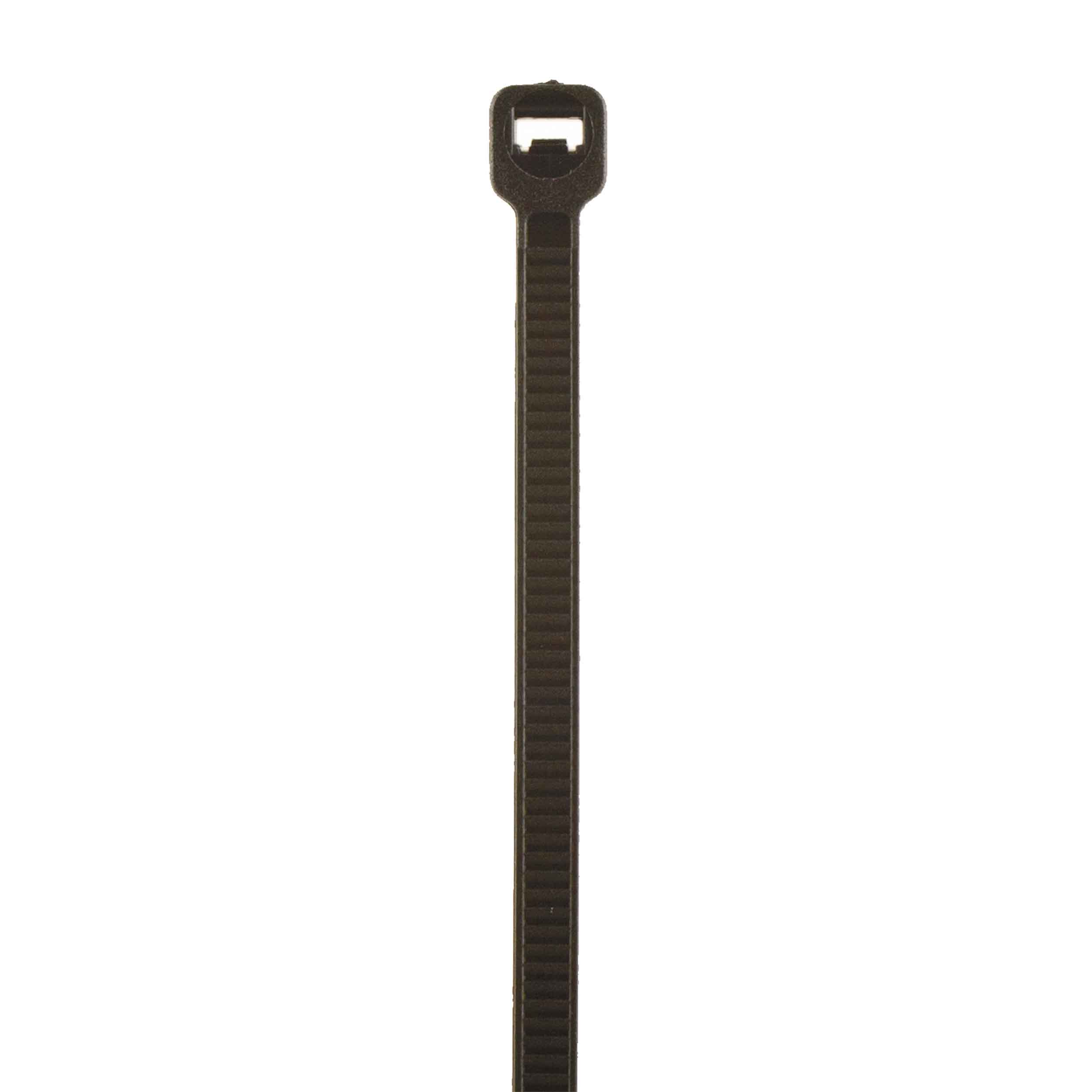 8-INCH CABLE ZIP TIES, BLACK (100 PACK)