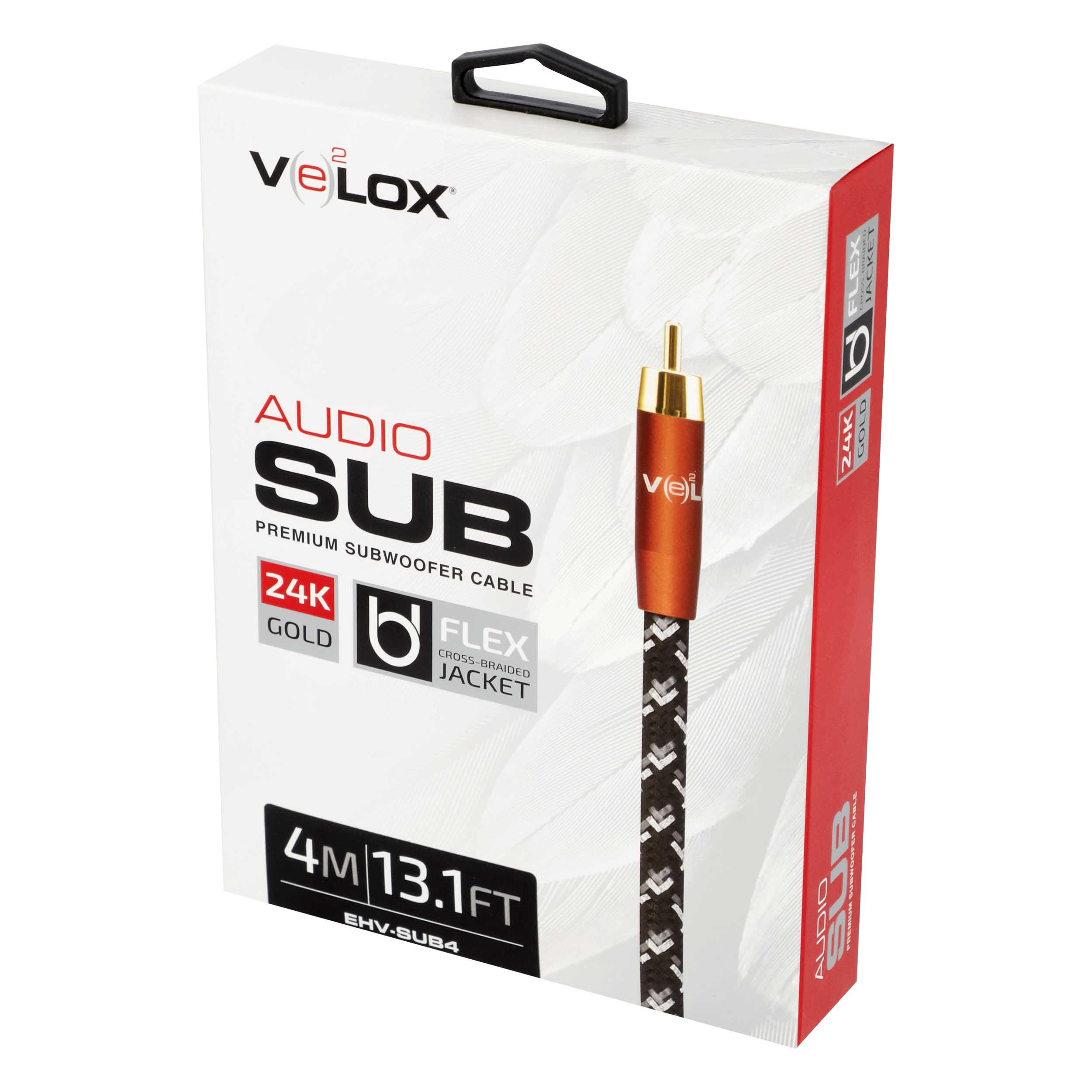 4M PREMIUM SUB WOOFER CABLE