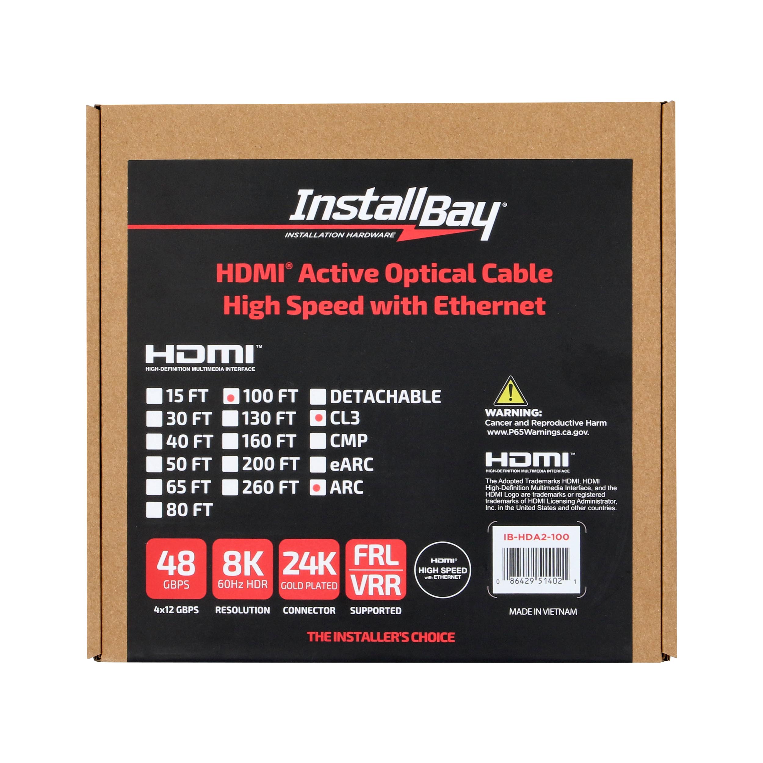 HDMI AOC 48G CL3 100FT