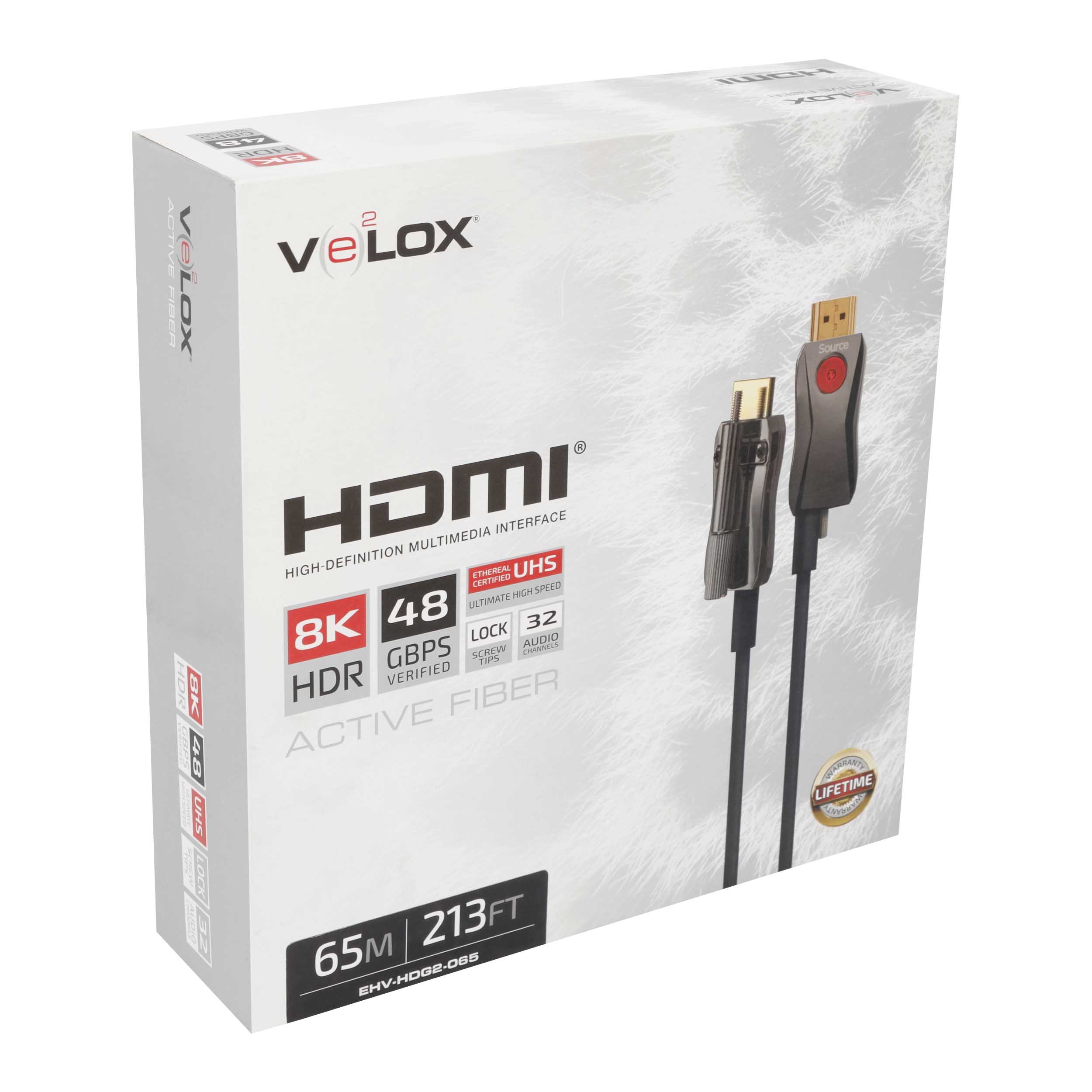 65M AOC HDMI CABLE 48GBPS