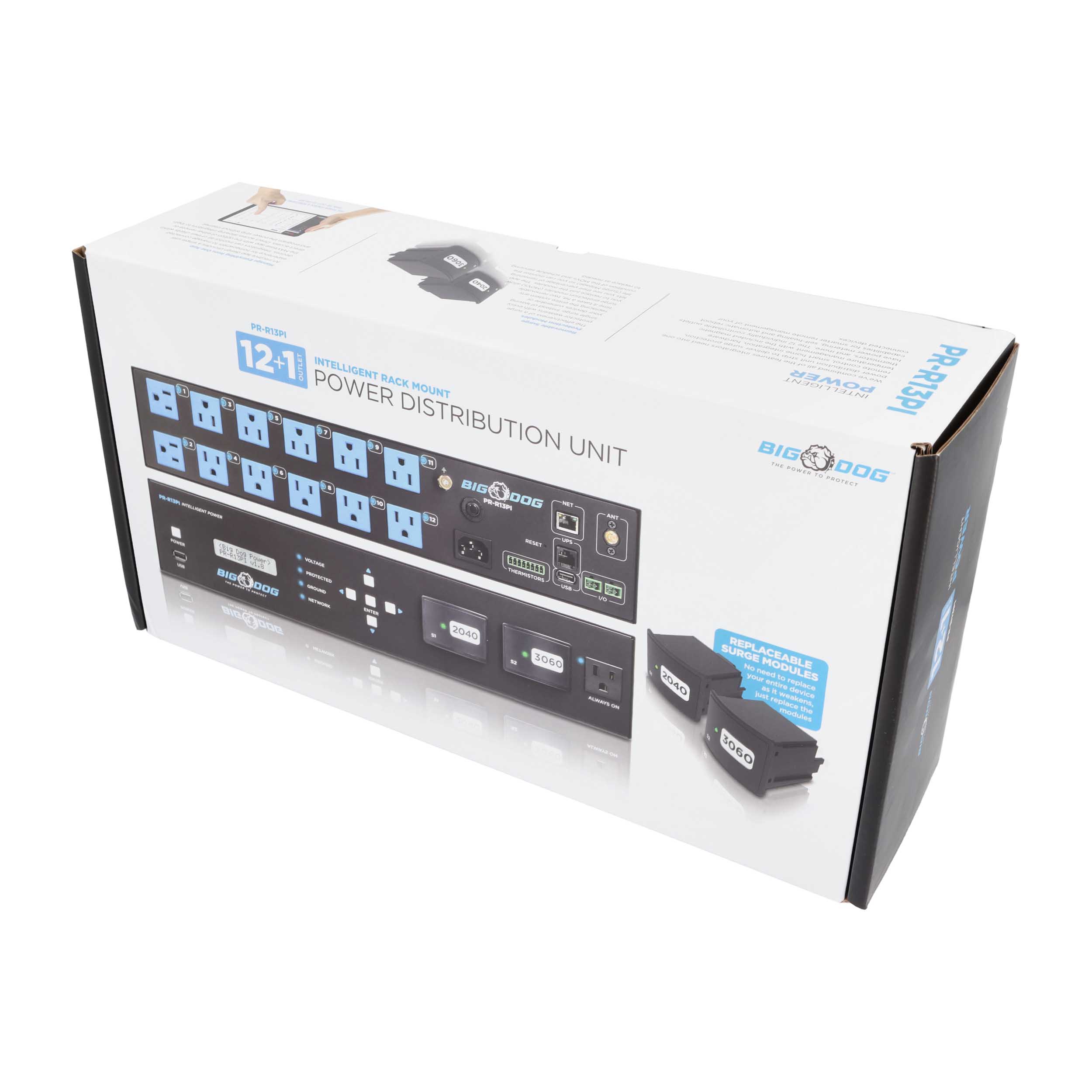 13-OUTLET SMART POWER DISTRIBUTION UNIT WITH SELF-HEALING