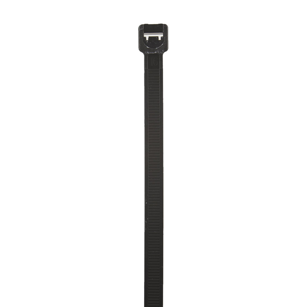 18-INCH CABLE ZIP TIES, BLACK (100 PACK)