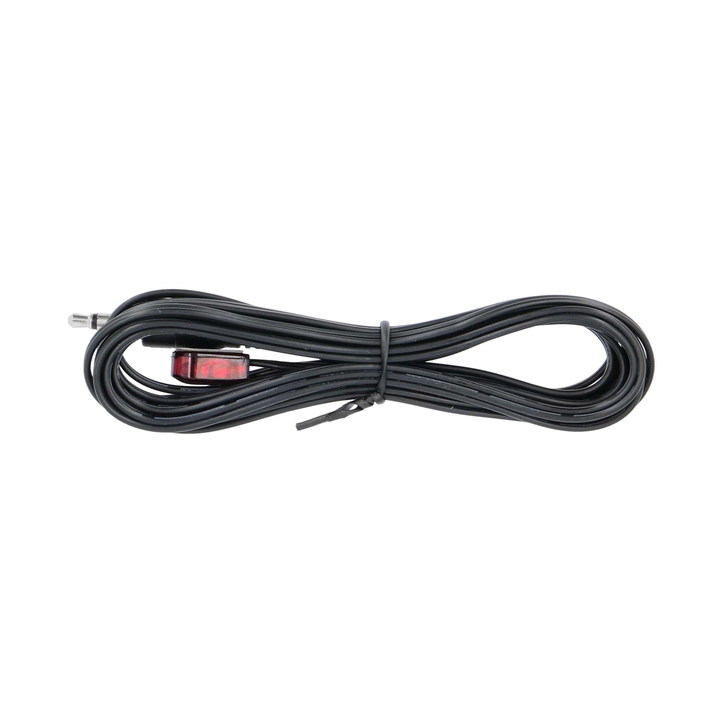 IR SINGLE EMITTER US, WITH FEEDBACK LED, 3.5MM MONO MINI PLUG, 3M