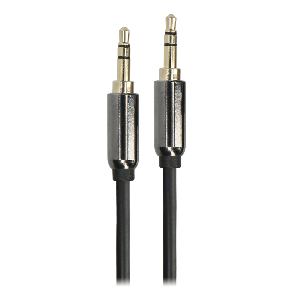 3.5MM STEREO MALE TO MALE AUDIO CABLE, 3FT