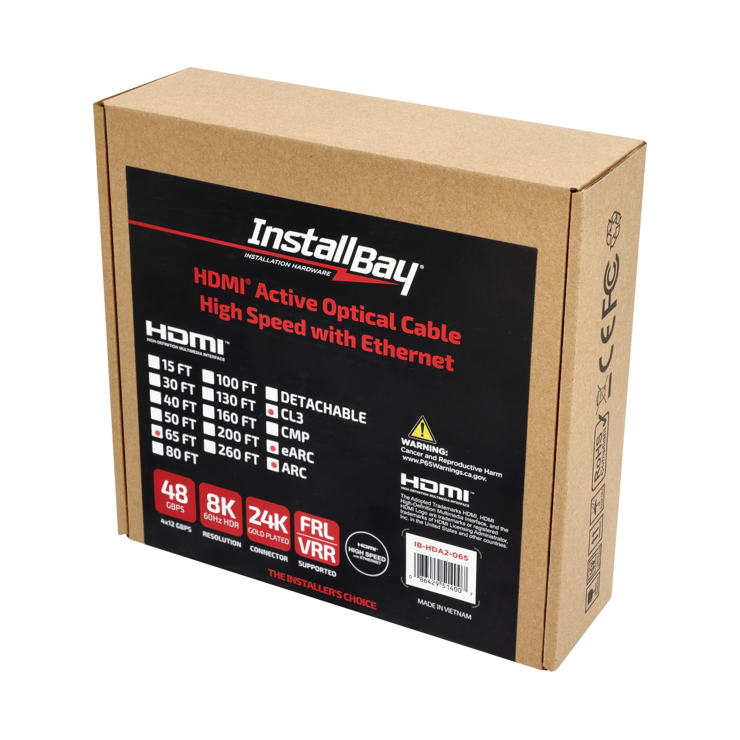 HDMI AOC 48G CL3 65FT