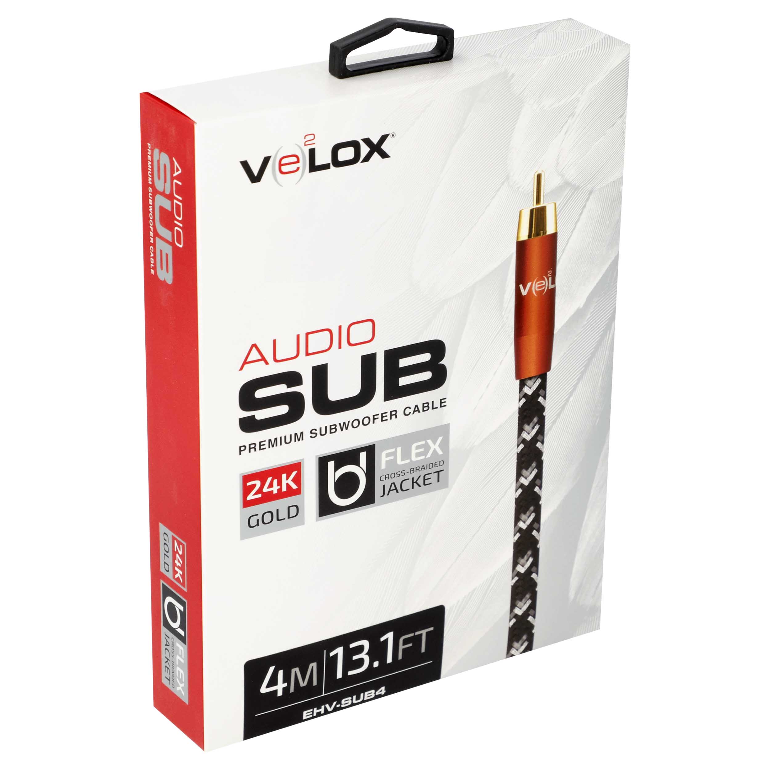 4M PREMIUM SUB WOOFER CABLE