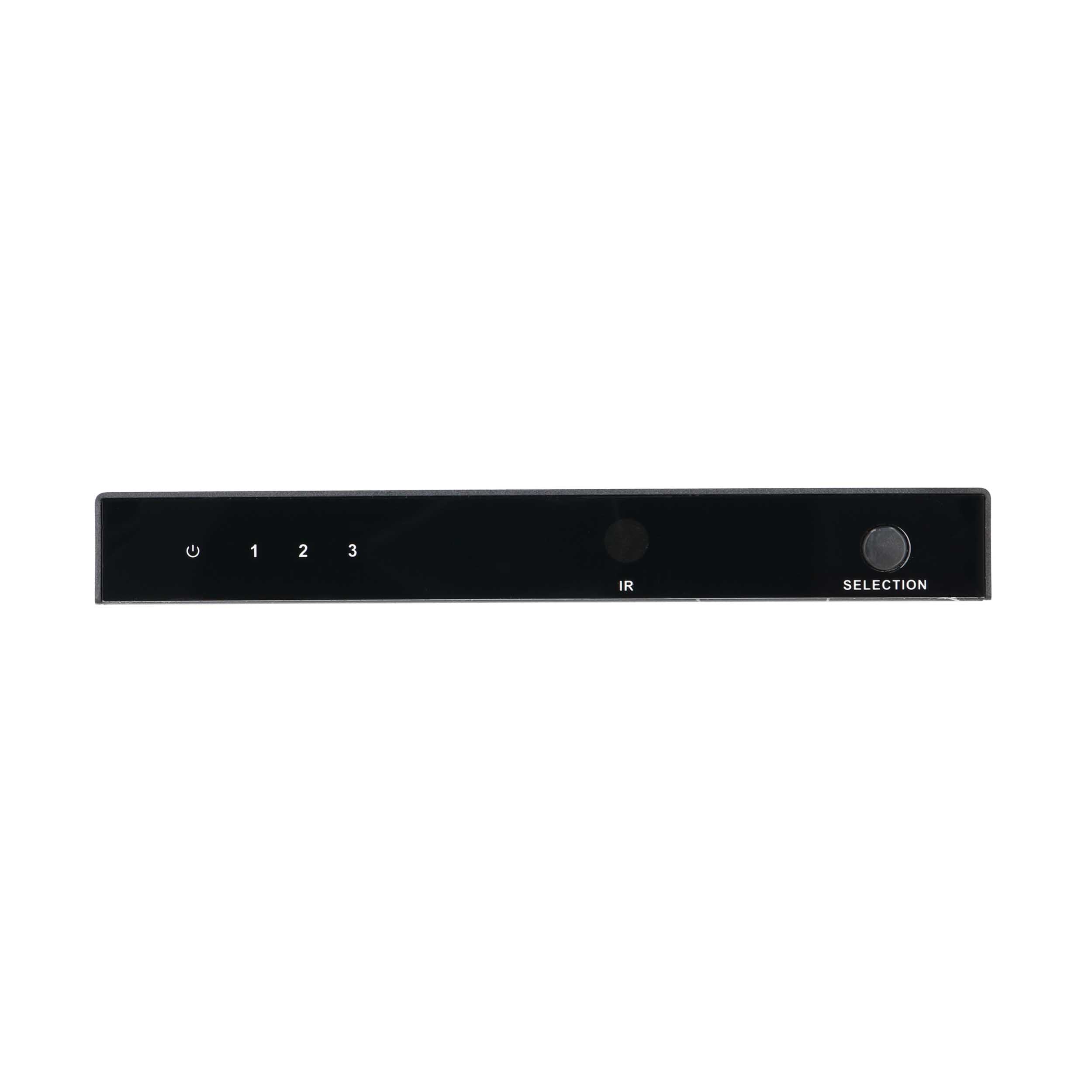3-INPUT 1-OUTPUT HDMI 2.0 & HDCP 2.2 SWITCH, IR & RS232, 18 GBPS