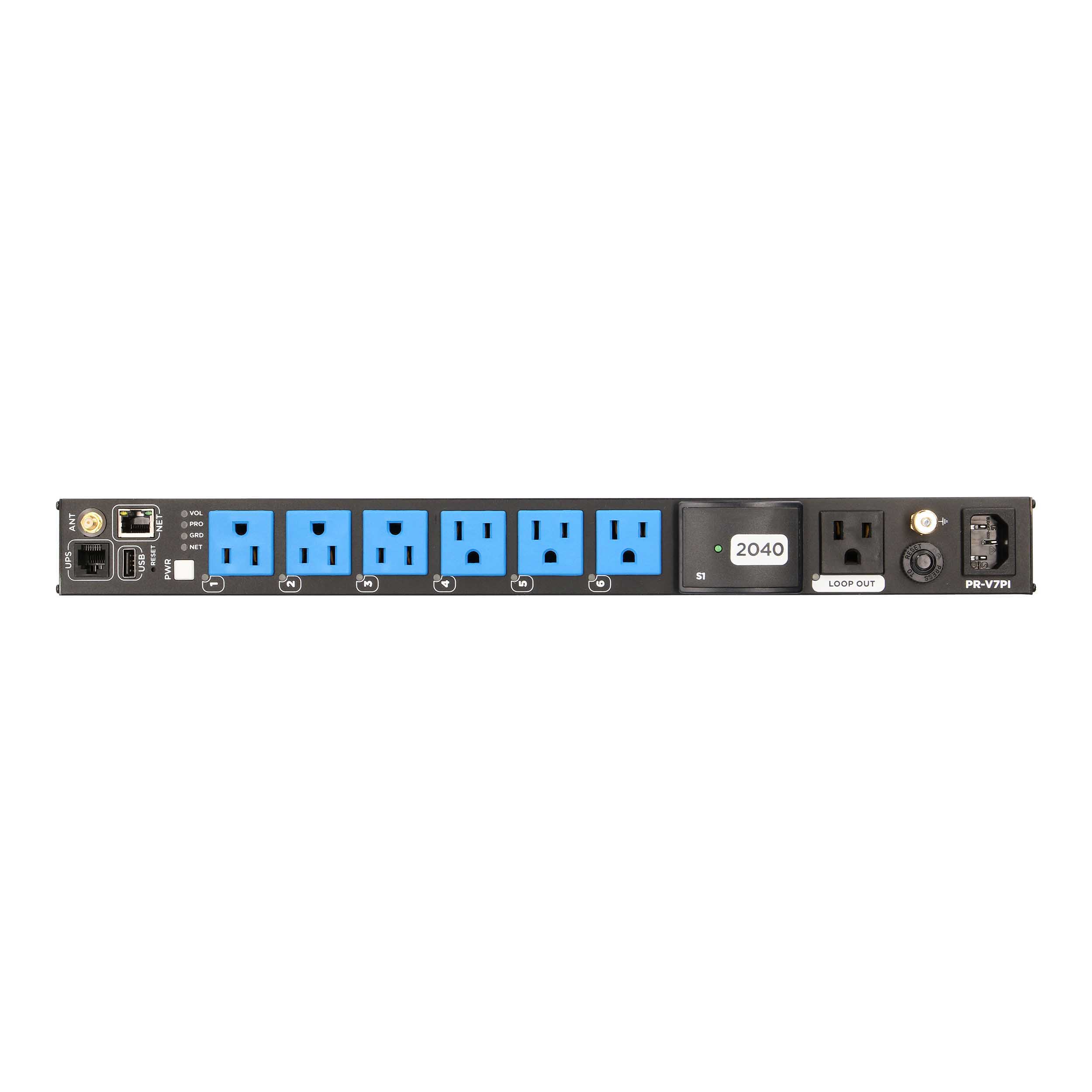 7-OUTLET VERTICAL SMART POWER DISTRIBUTION UNIT WITH SELF-HEALING