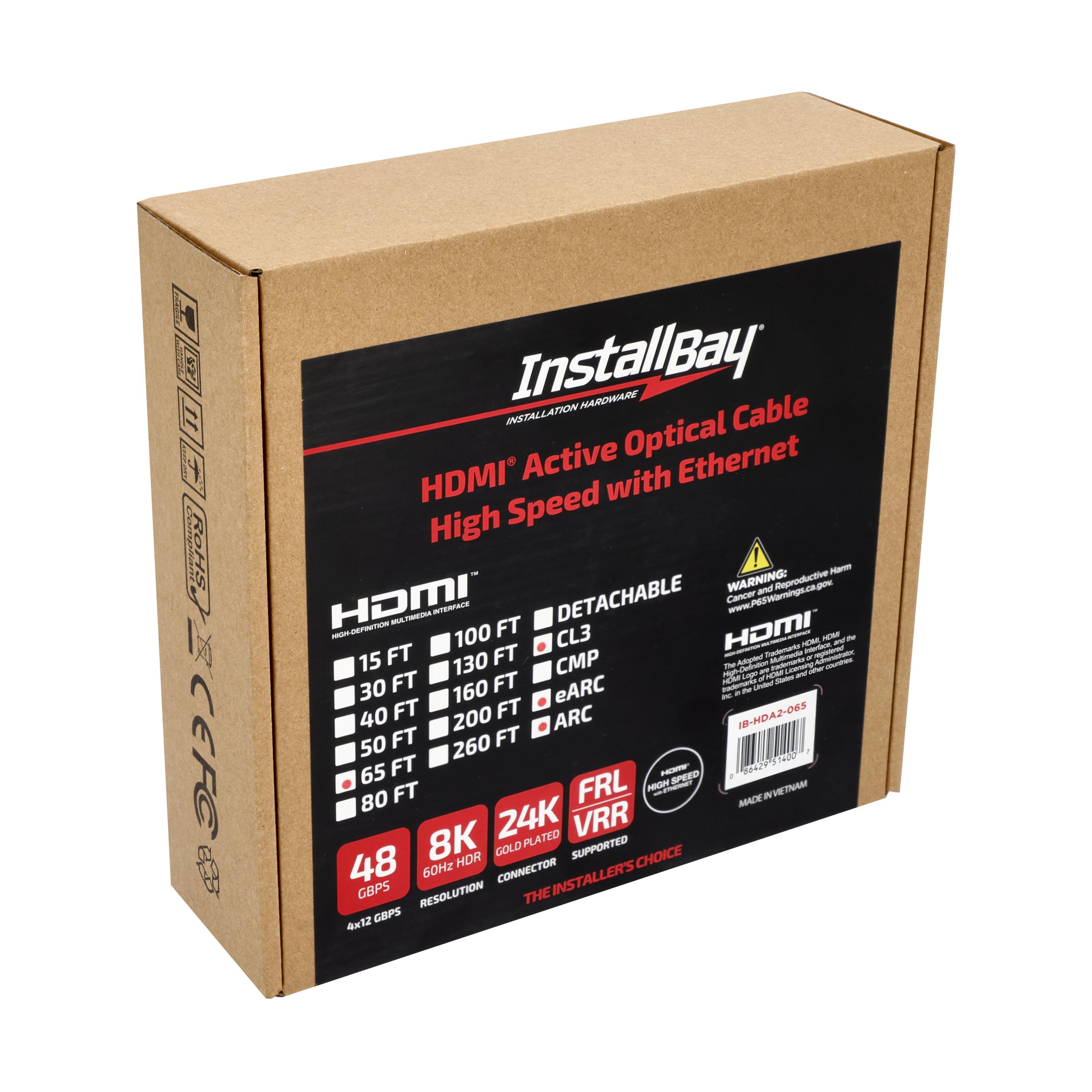 HDMI AOC 48G CL3 65FT