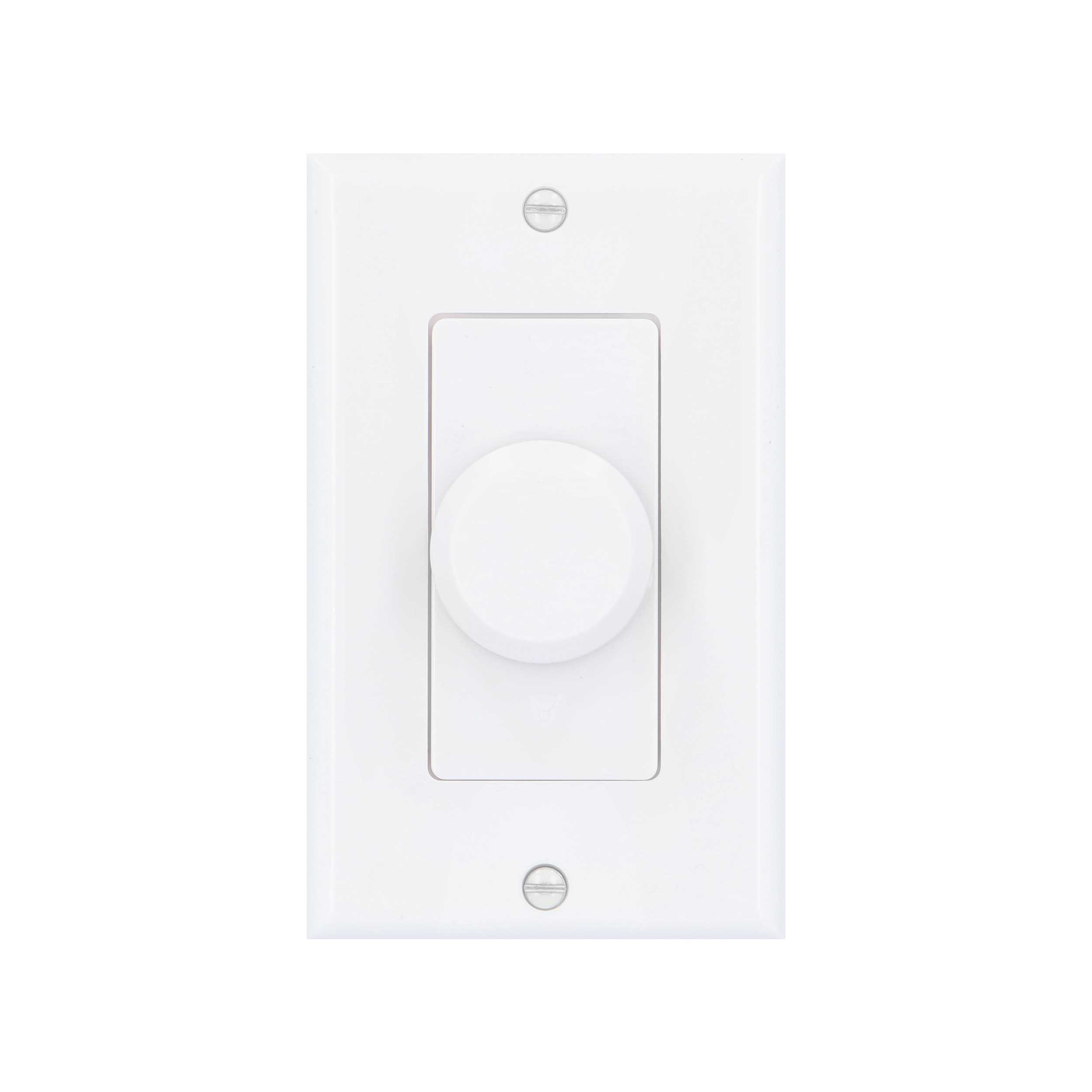 IN-WALL ROTARY VOLUME CONTROL WITH IMPEDANCE ADJUSTMENTS, 126 WATTS