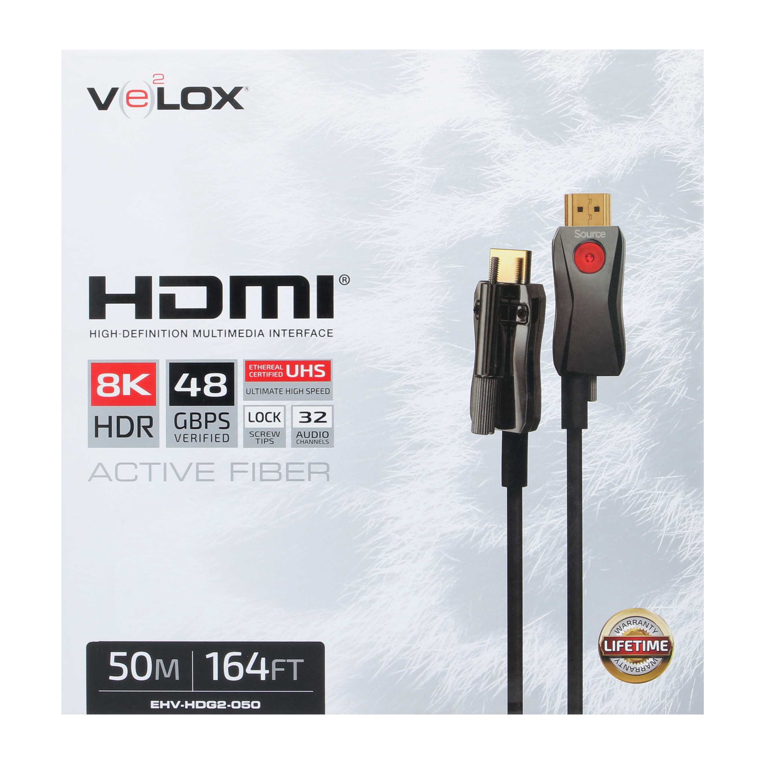 50M AOC HDMI CABLE 48GBPS