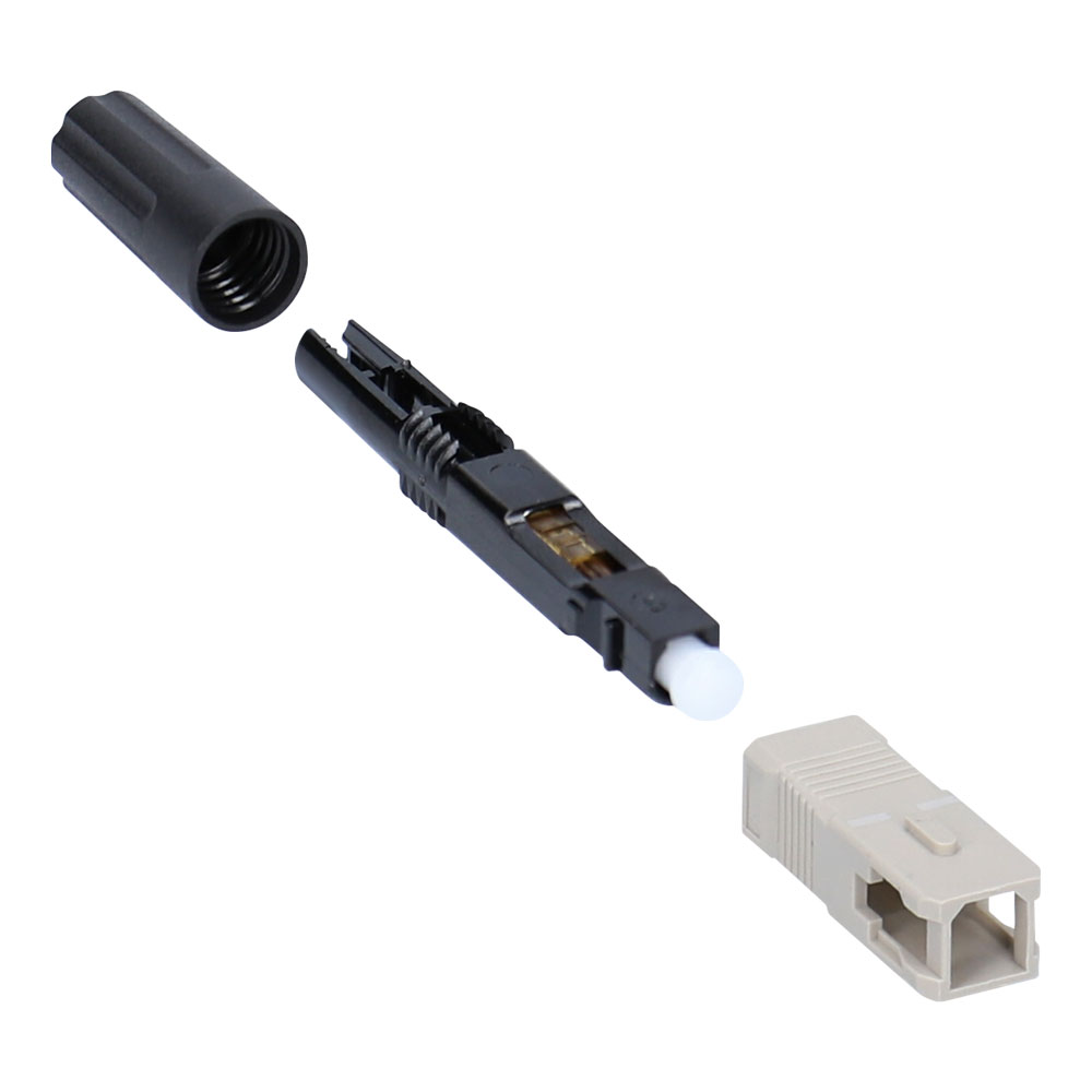 SC 50/125 OM3 CONNECTORS (10 PACK)