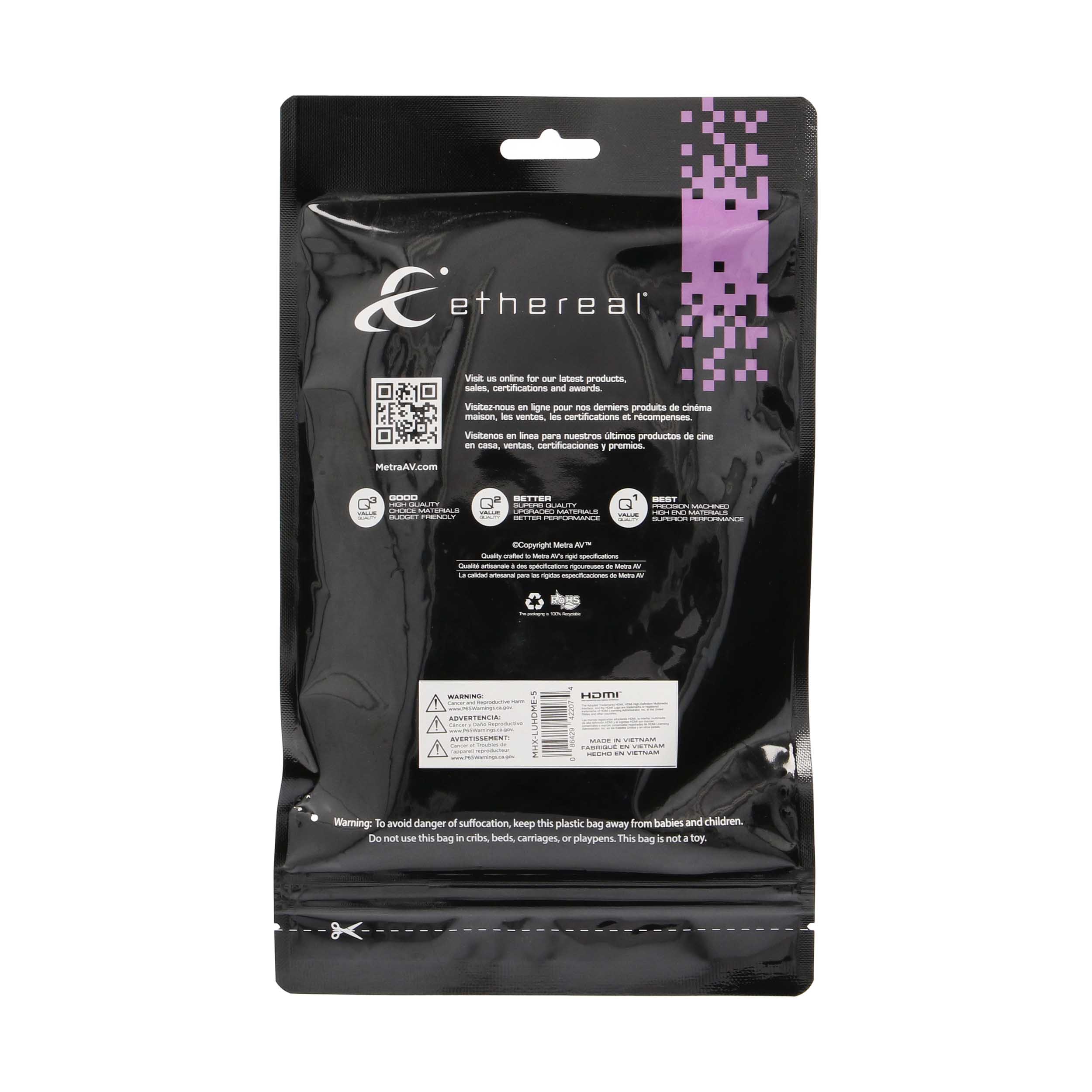 .5M HDMI CABLE GL 48G 30AWG