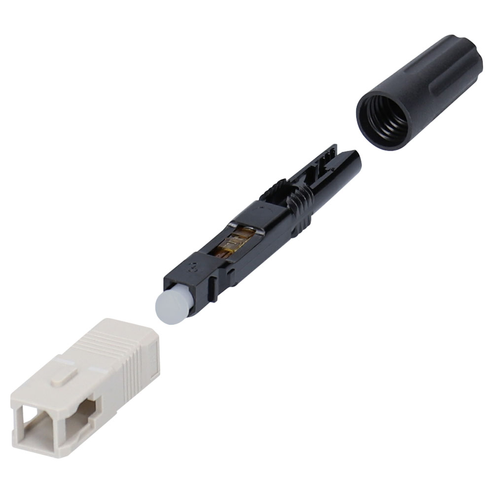 SC 50/125 OM3 CONNECTORS (10 PACK)