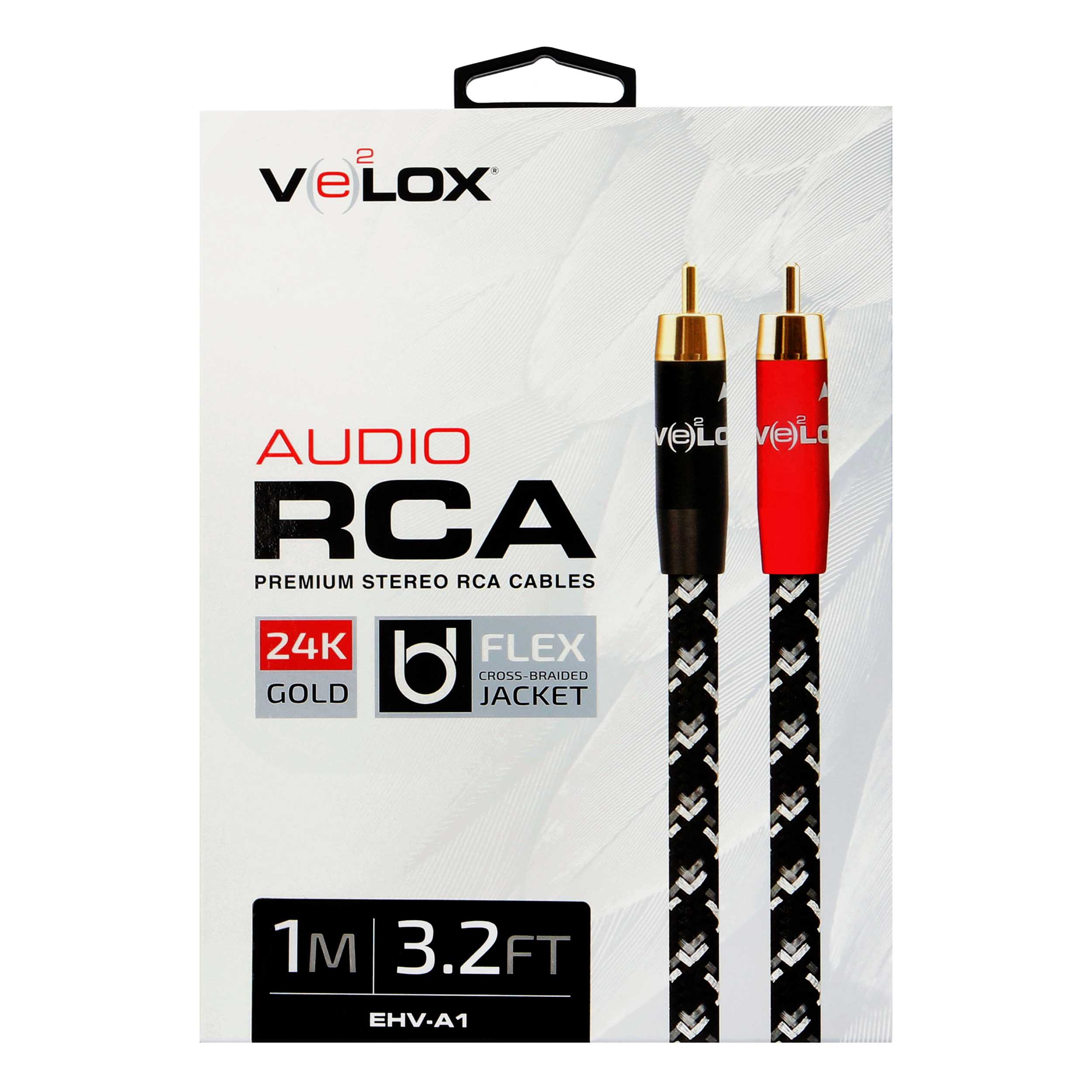 1M PREMIUM STEREO RCA CABLE