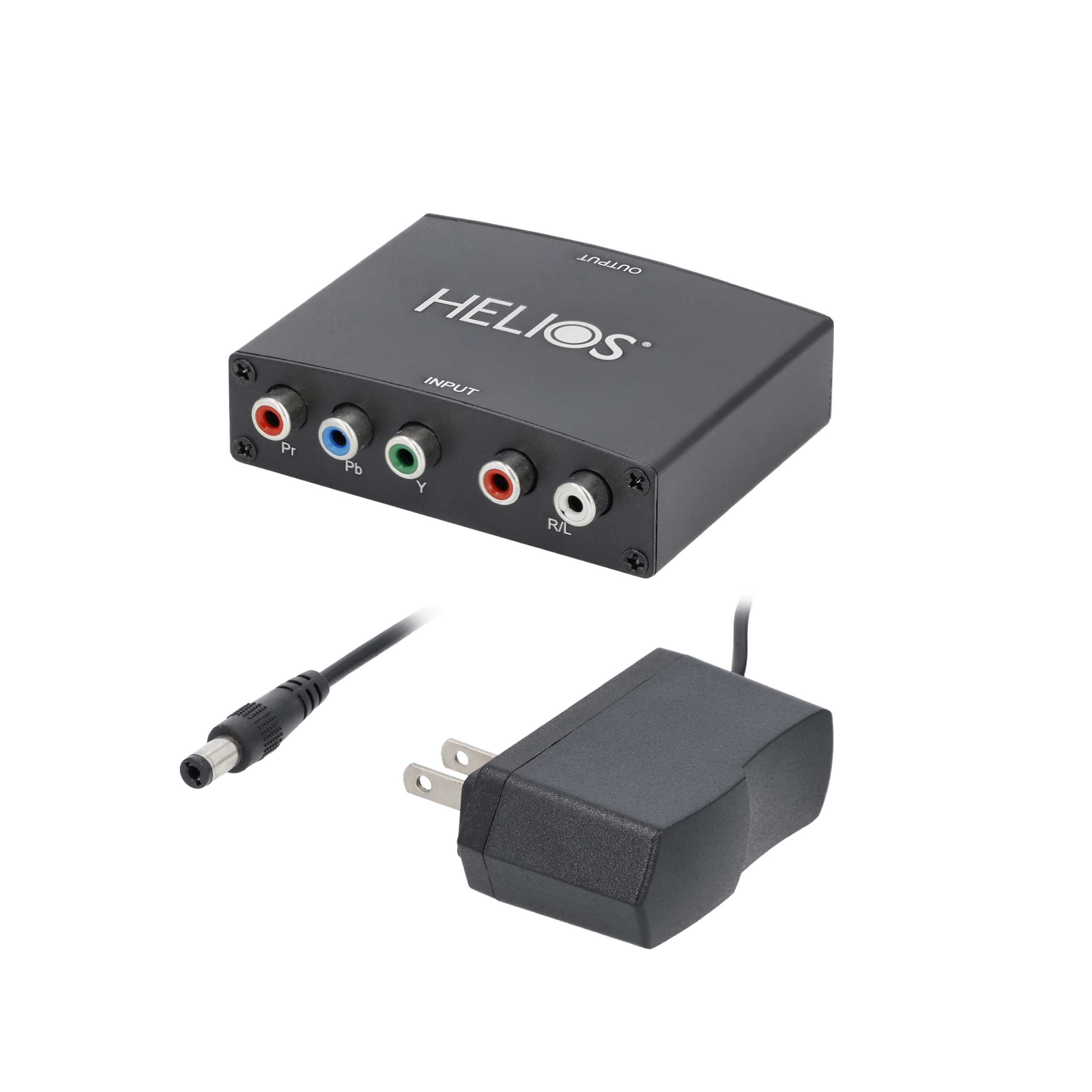 COMPONENT VIDEO & L/R AUDIO TO HDMI CONVERTER
