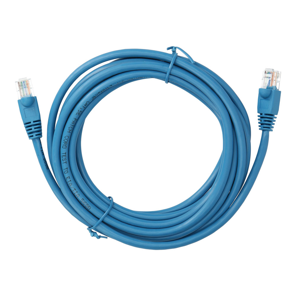 CAT5E BLUE SNAGLESS PATCH CABLE