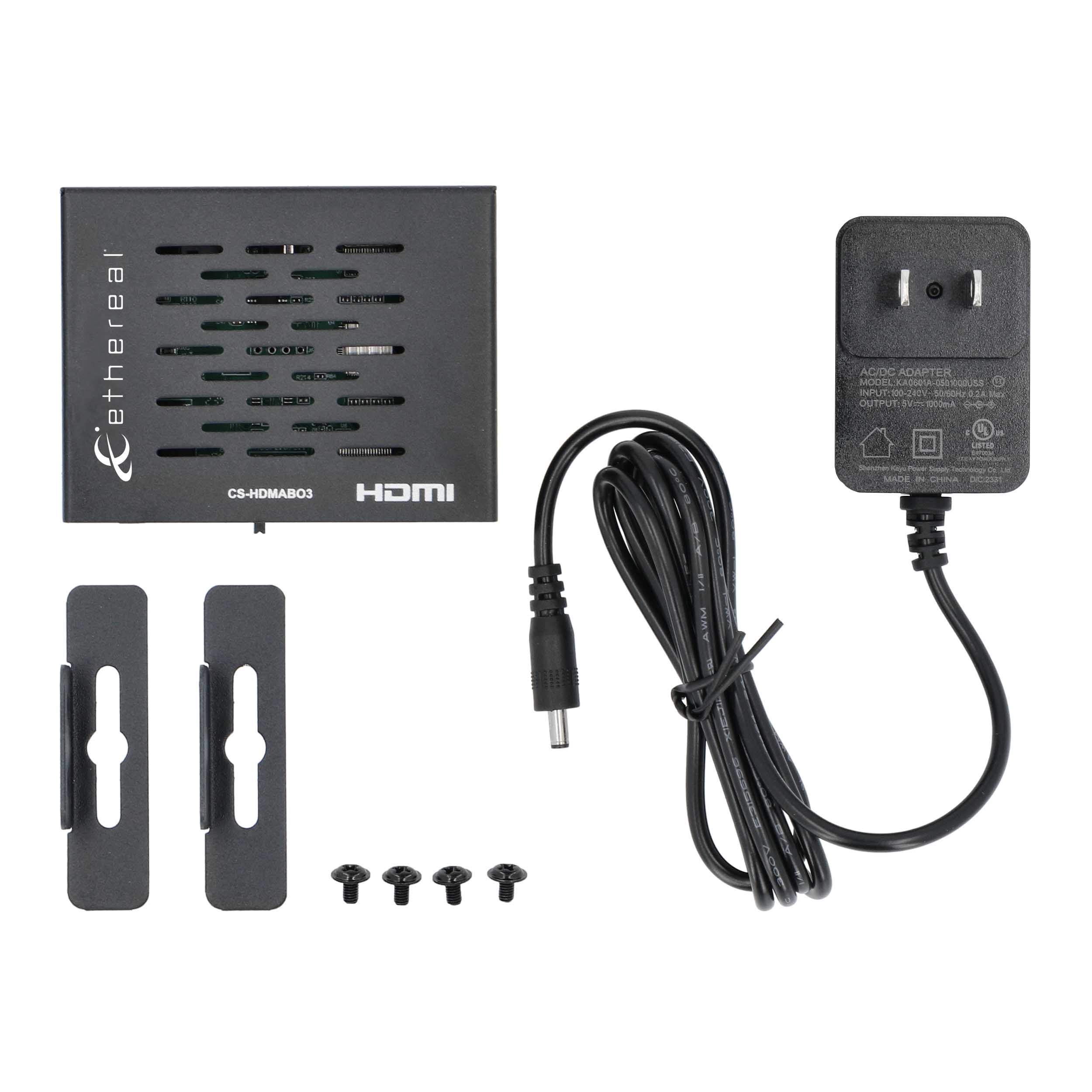 HDMI 2.0 AUDIO DE-EMBEDDER, OPTICAL, COAX, ANALOG (NO DOWNMIXING)