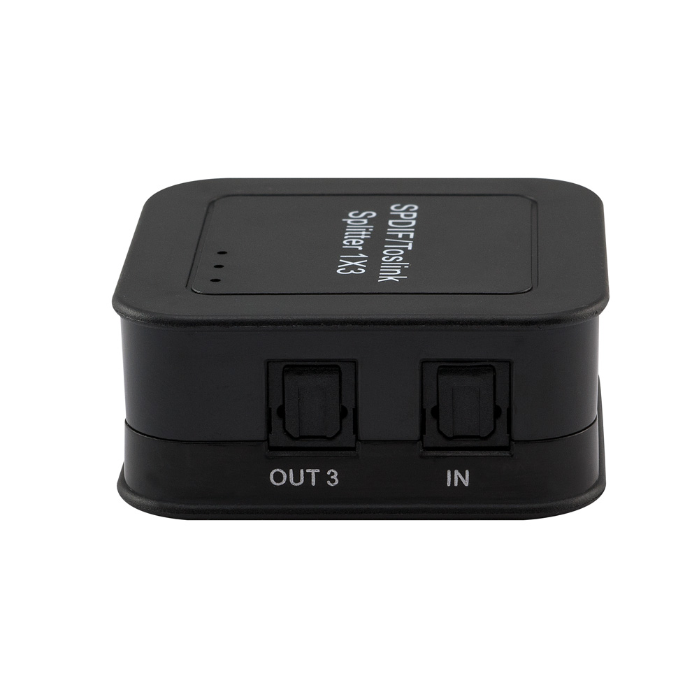 1X3 ACTIVE SPDIF/TOSLINK DIGITAL OPTICAL AUDIO SPLITTER
