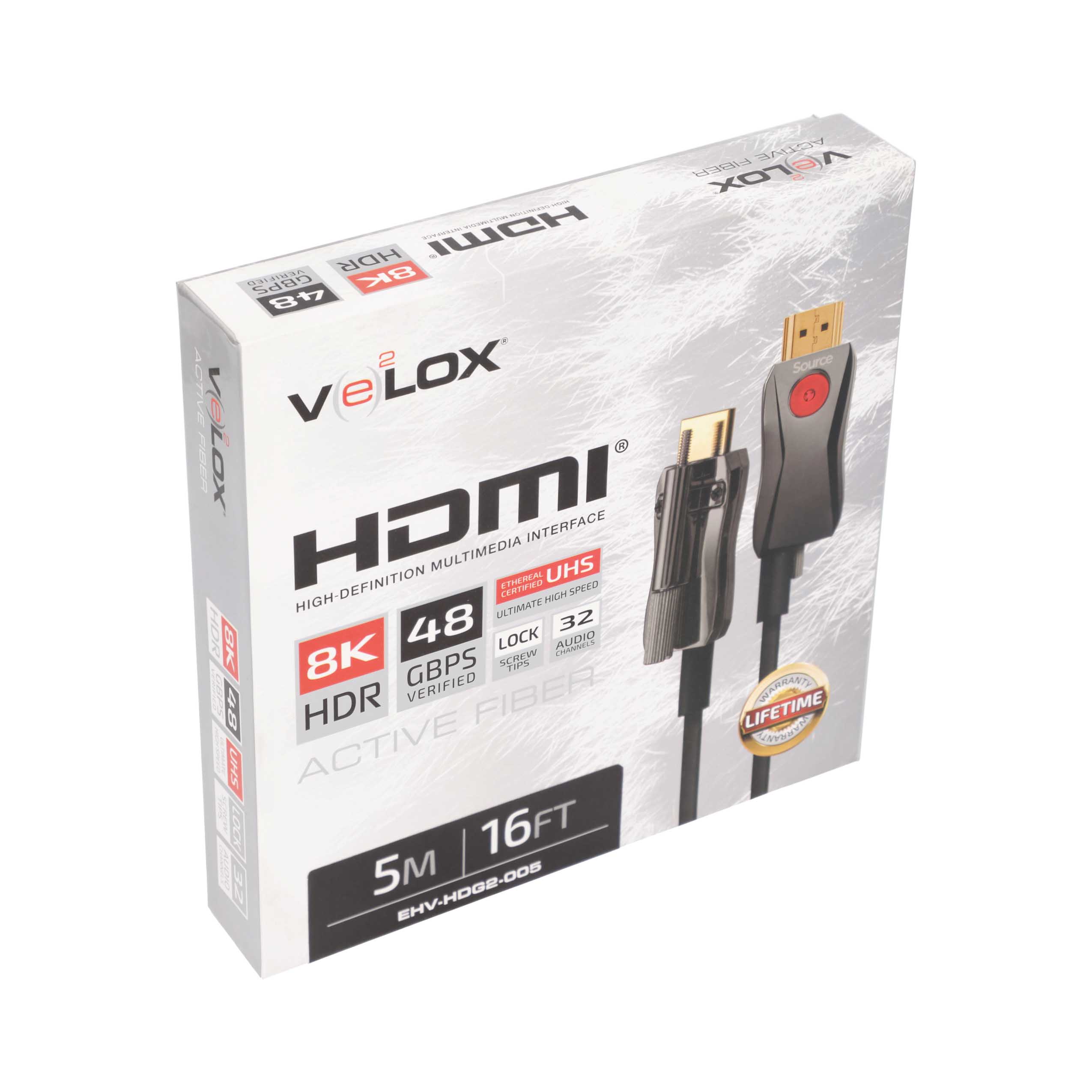 5M AOC HDMI CABLE 48GBPS