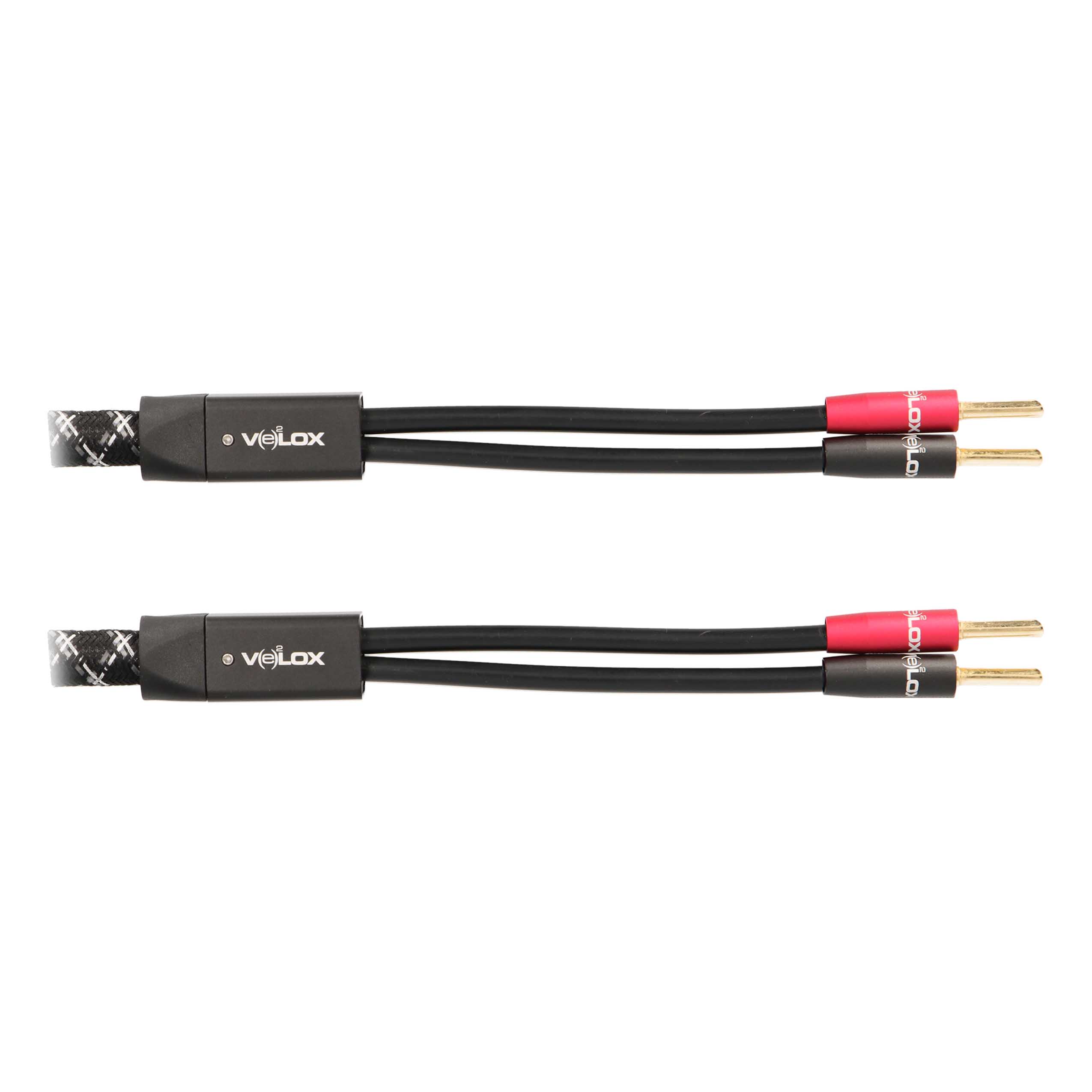 VELOX PREMIUM SPEAKER CABLES 8FT