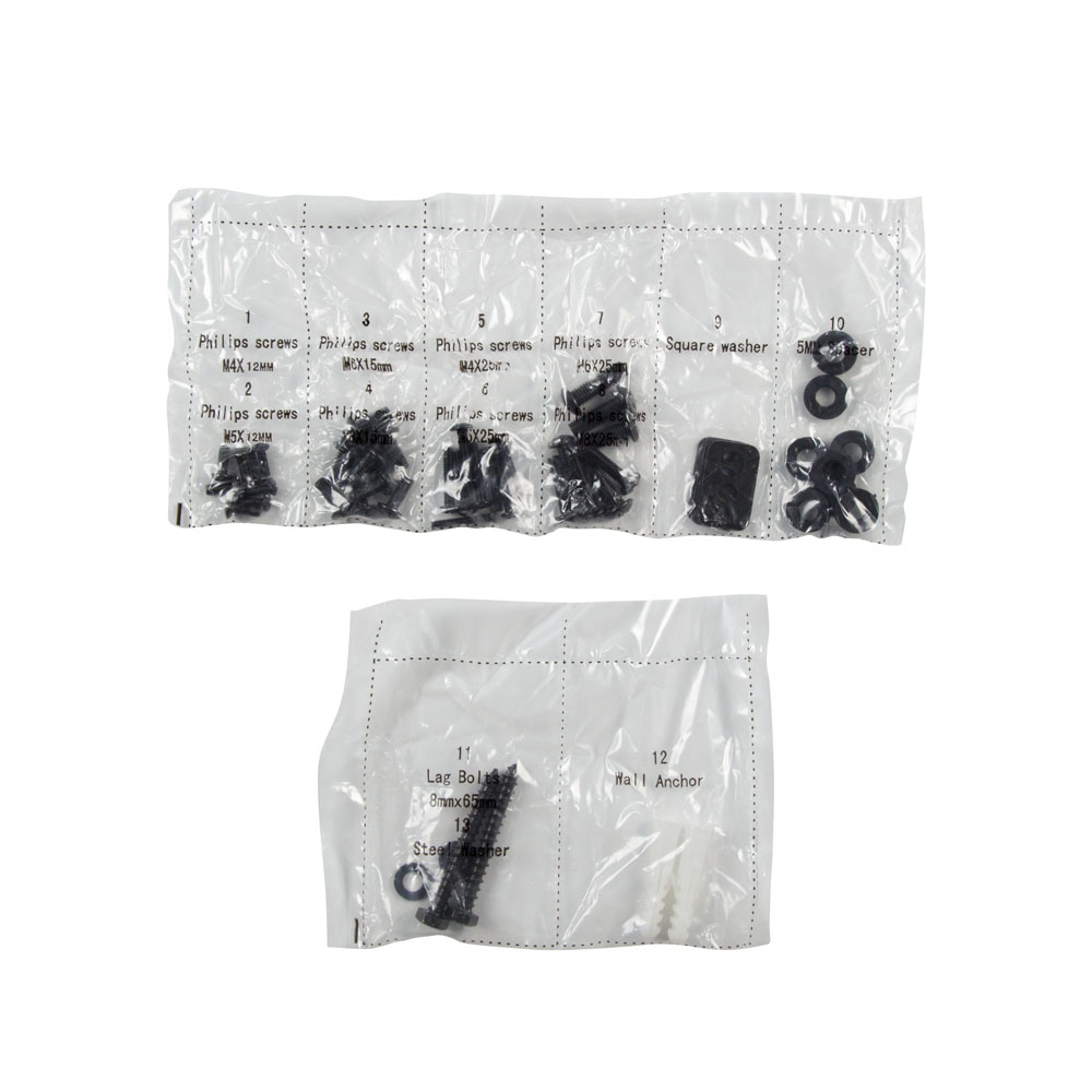 LOW PROFILE TV WALL MOUNT, 100X100 - 400X400 VESA, 100LBS