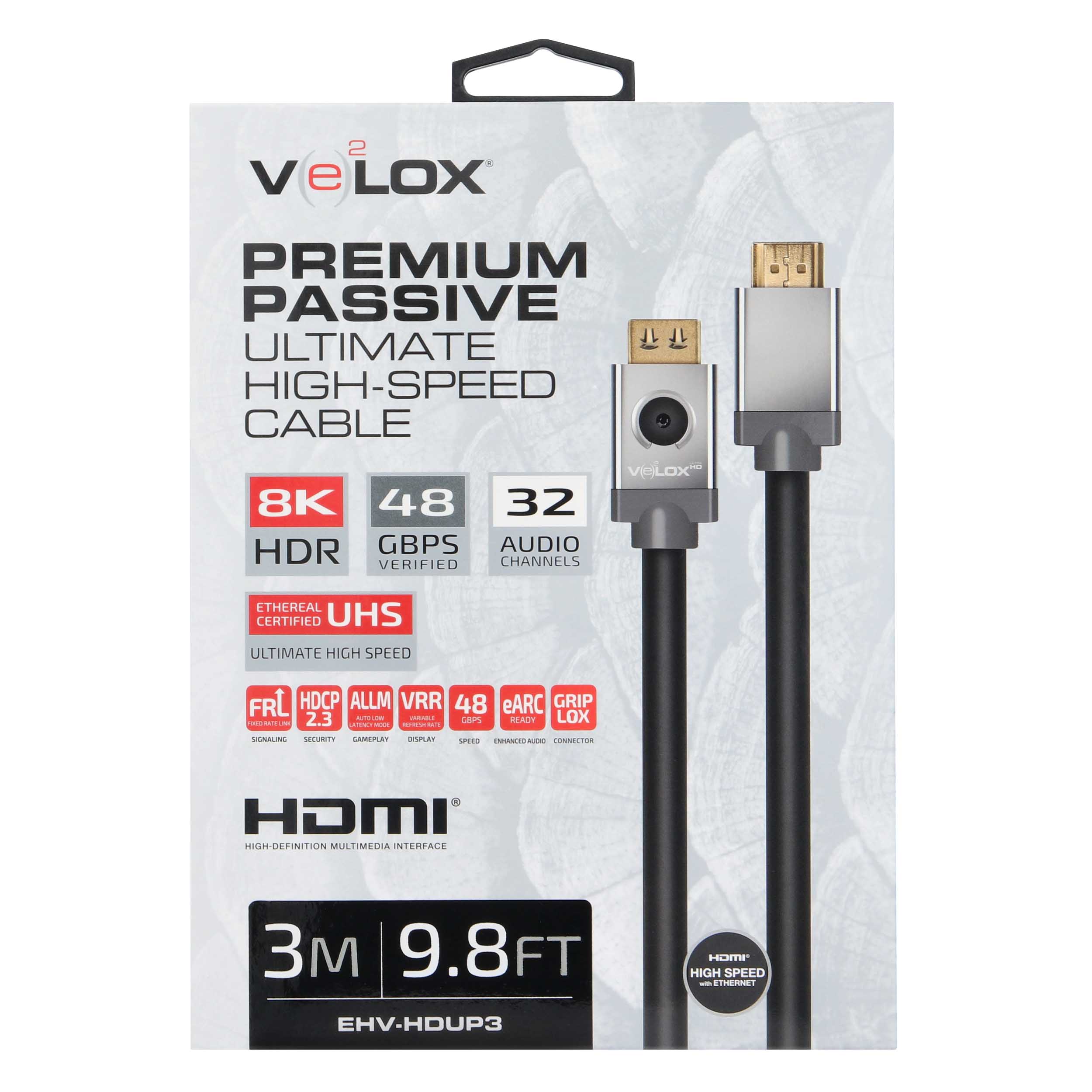 3M VELOX PASSIVE HDMI CABLE 28AWG 48G