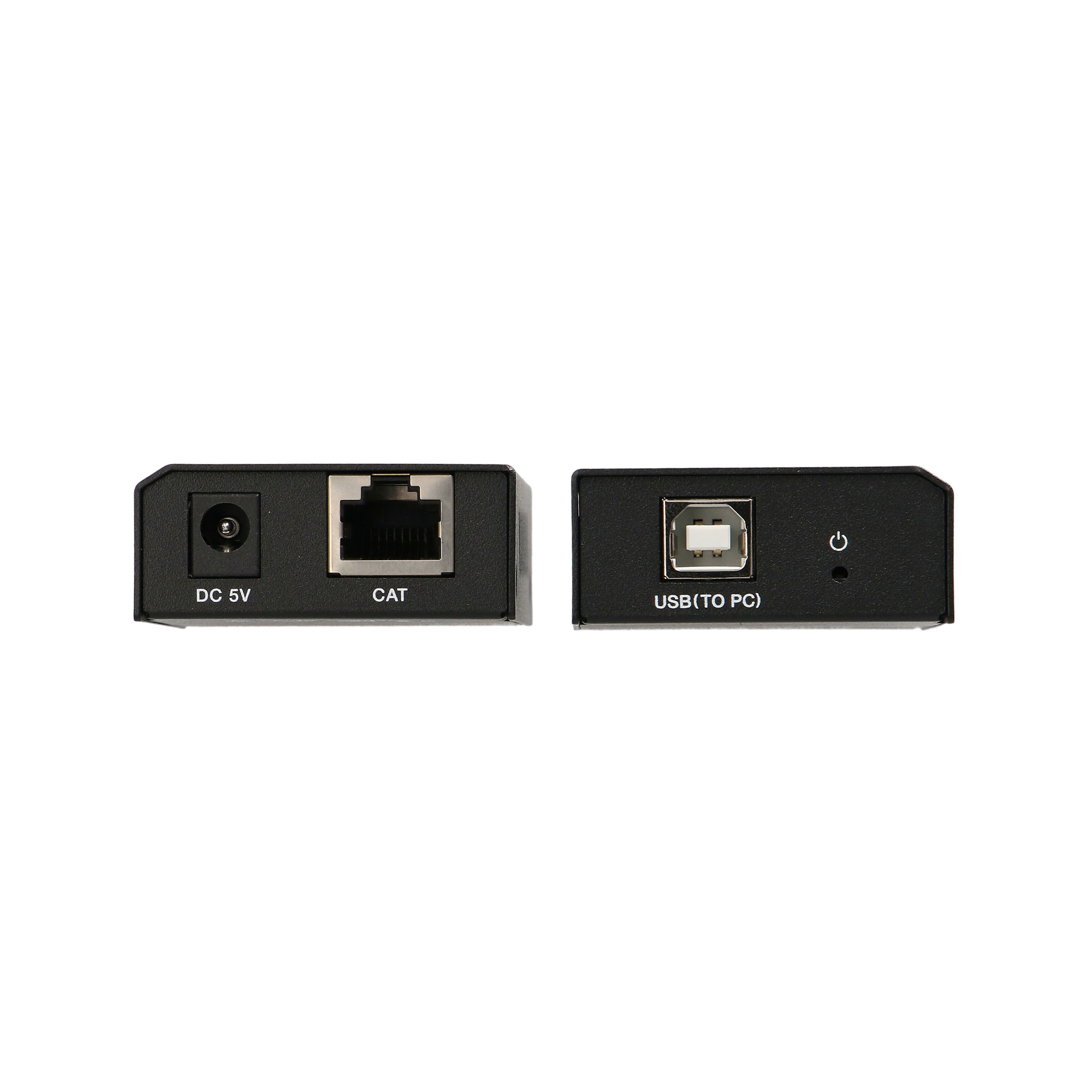 USB 2.0 EXTENDER OVER CAT5/6, TRANSMITTER & RECEIVER, 50FT