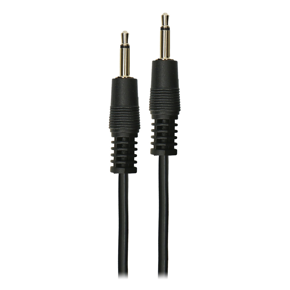3.5MM MONO MALE TO MALE AUDIO CABLE, 3FT