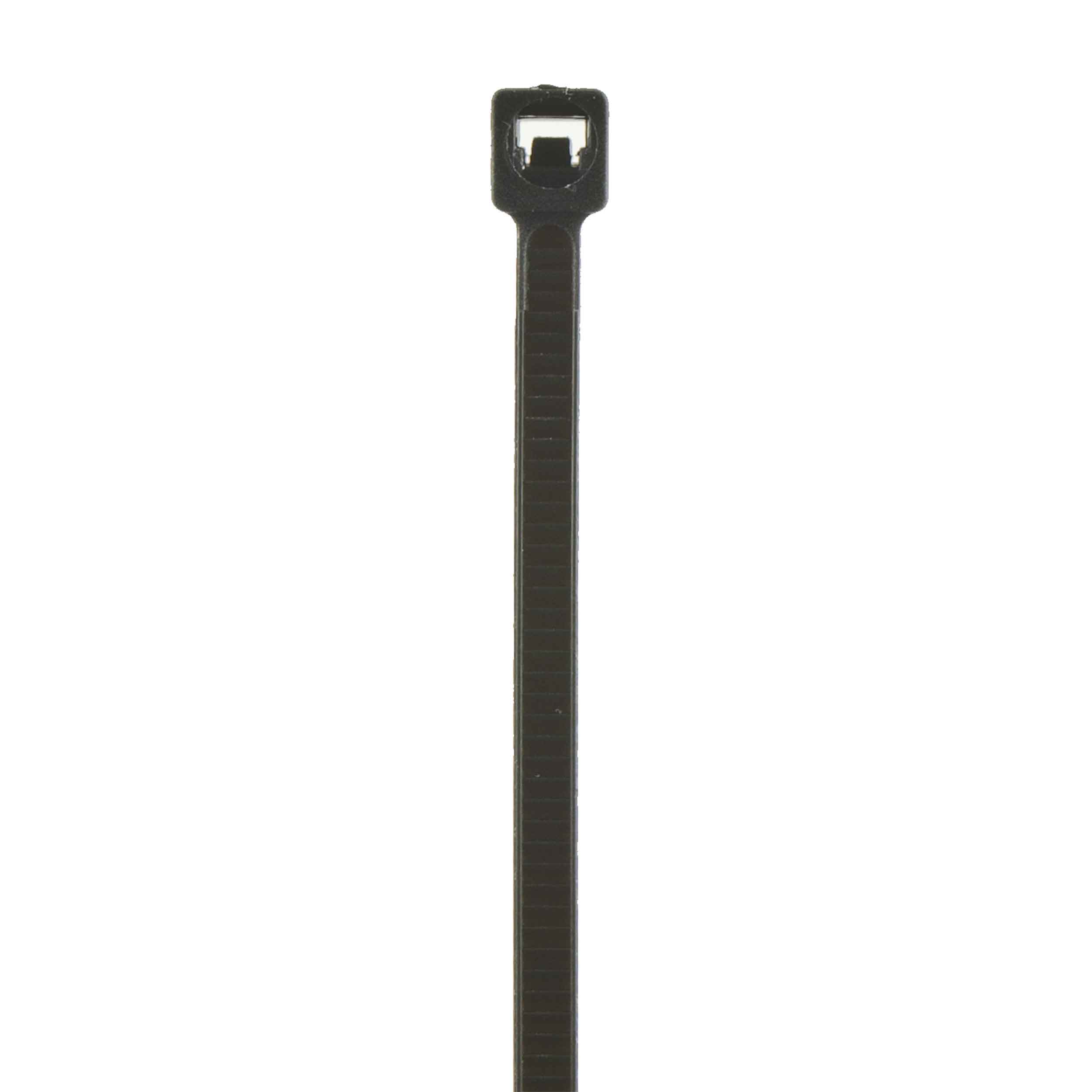11-INCH CABLE ZIP TIES, BLACK (100 PACK)