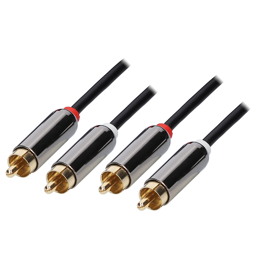 STEREO RCA CABLE 1.5FT