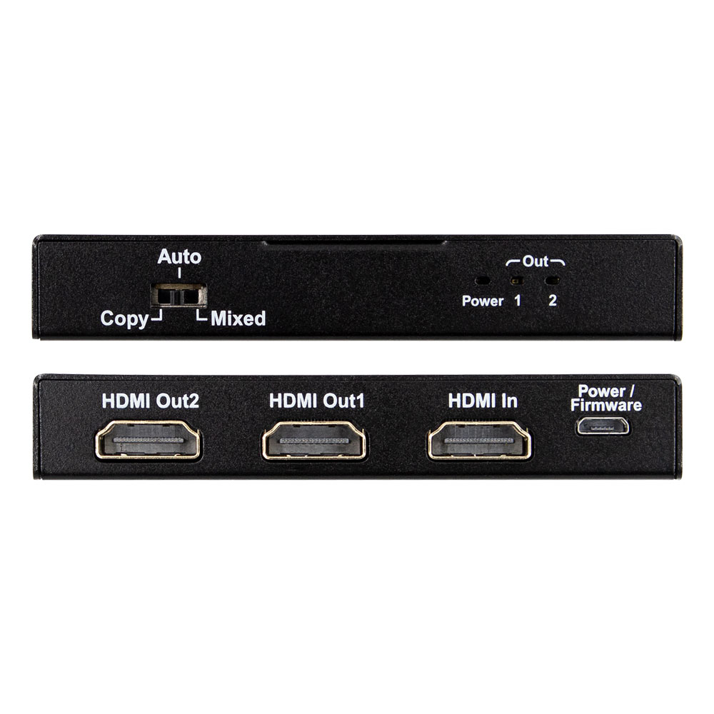 1X2 HDMI SPLITTER WITH SCALER