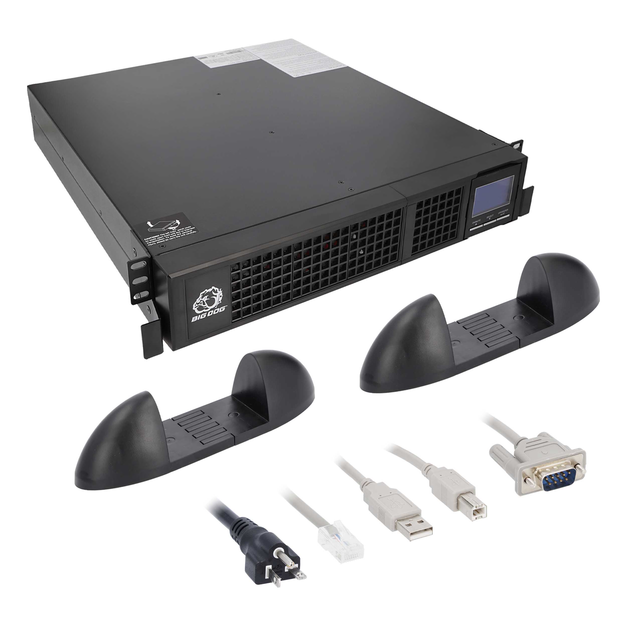 2000VA ONLINE UPS, 8-OUTLETS, PURE SINE WAVE