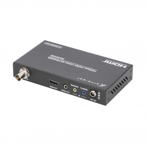 HDMI 2.0 4K US IR EXTENDER OVER COAXIAL 100M