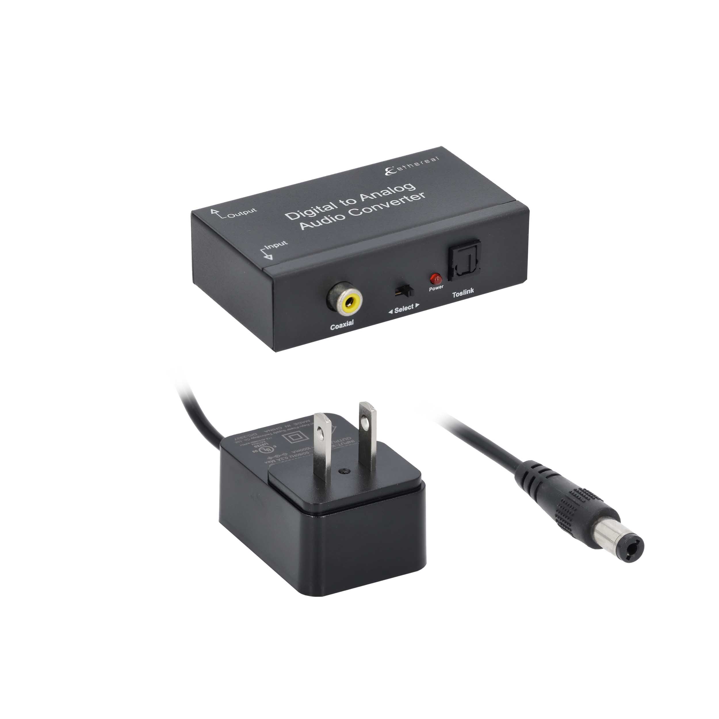 DIGITAL TO ANALOG AUDIO CONVERTER, MULTI-CHANNEL DOWNMIXING