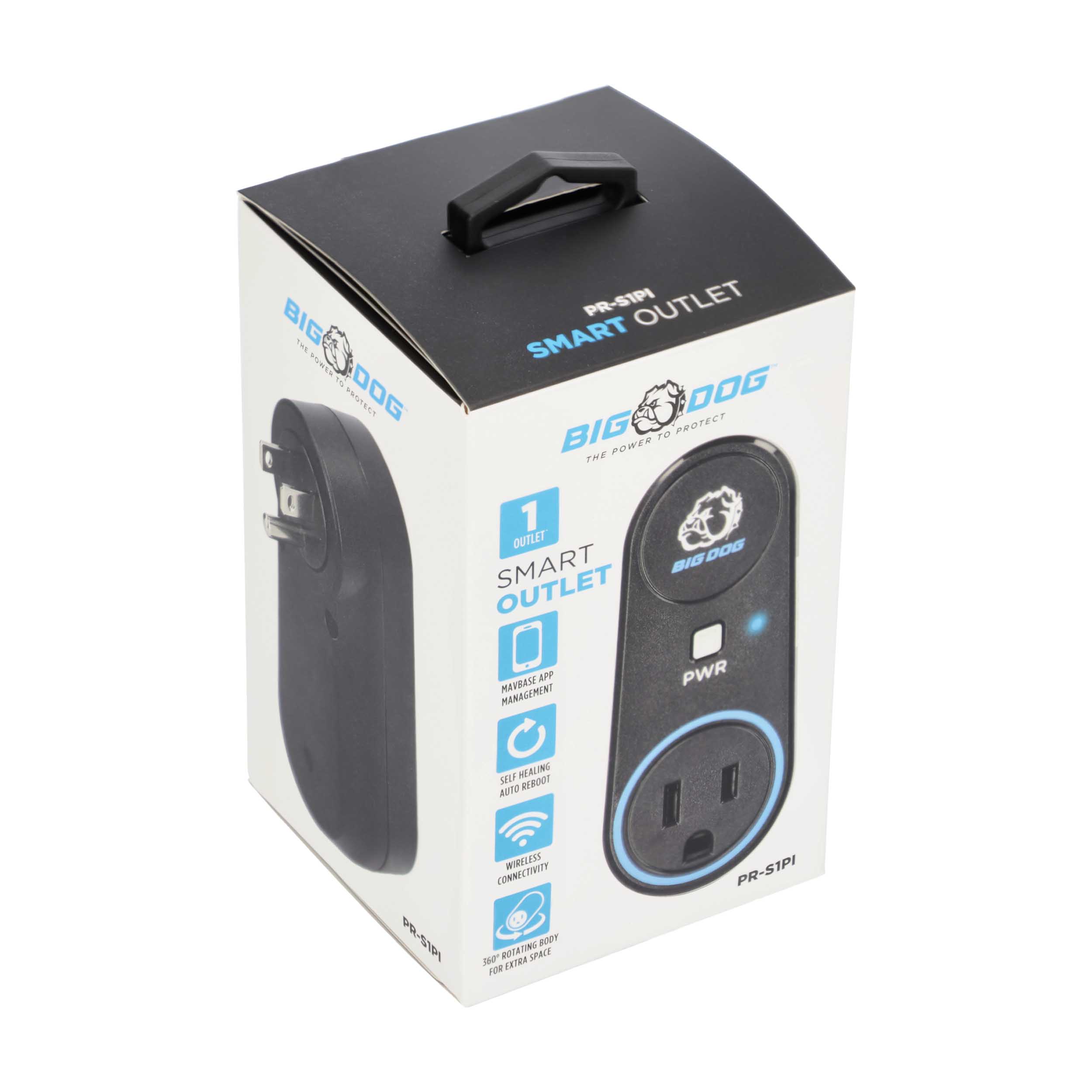 SINGLE OUTLET SMART WALL TAP WITH SELF-HEALING, WI-FI CONNECTION