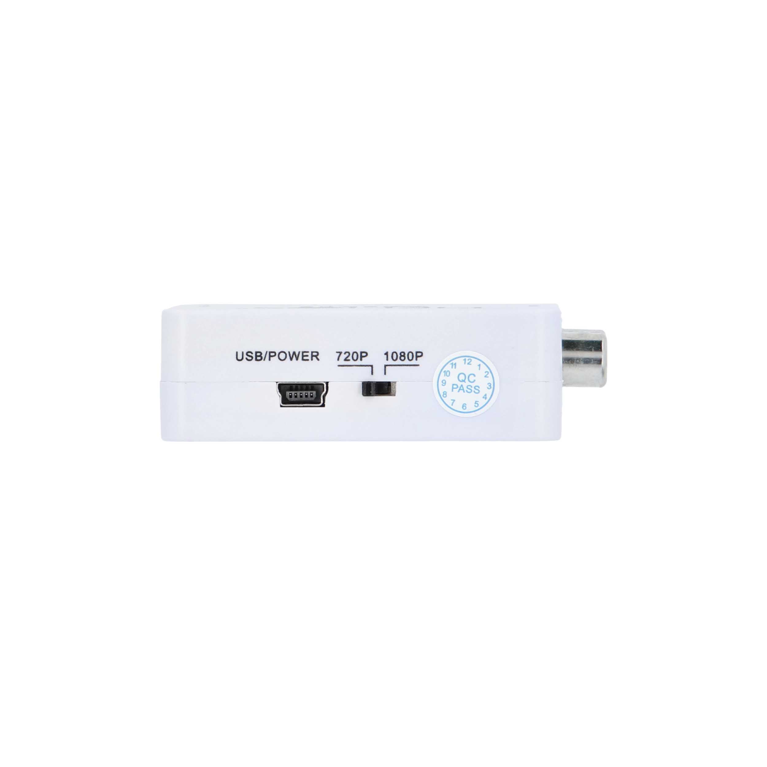 COMPOSITE VIDEO & L/R AUDIO TO HDMI CONVERTER