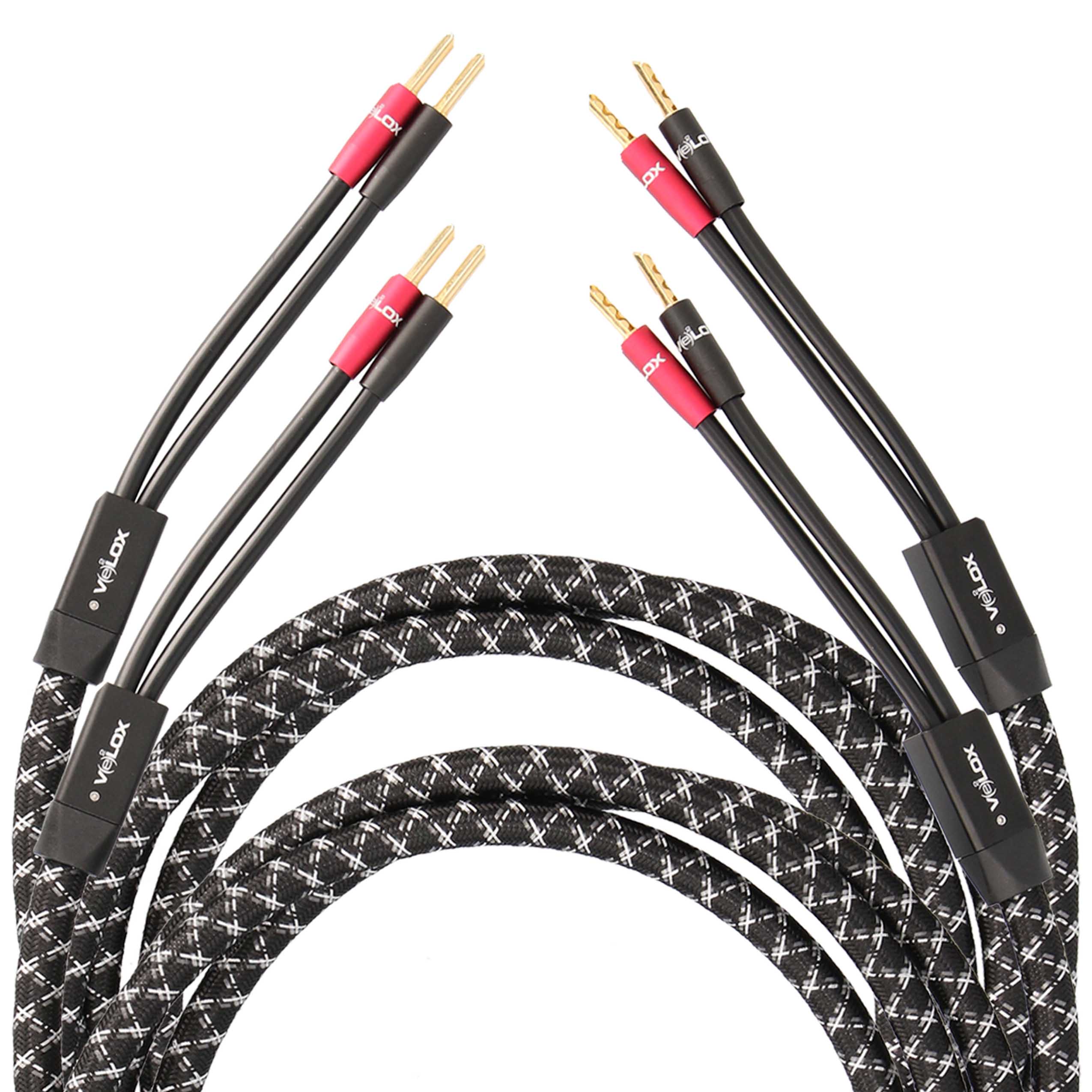 VELOX PREMIUM SPEAKER CABLES 10FT