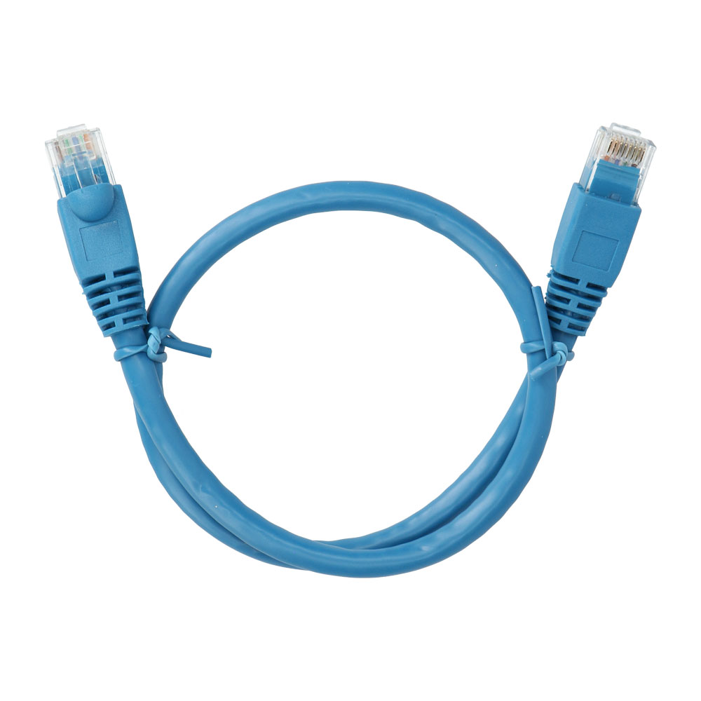 18IN BL CAT6 SNAGLESS PTCH CBL
