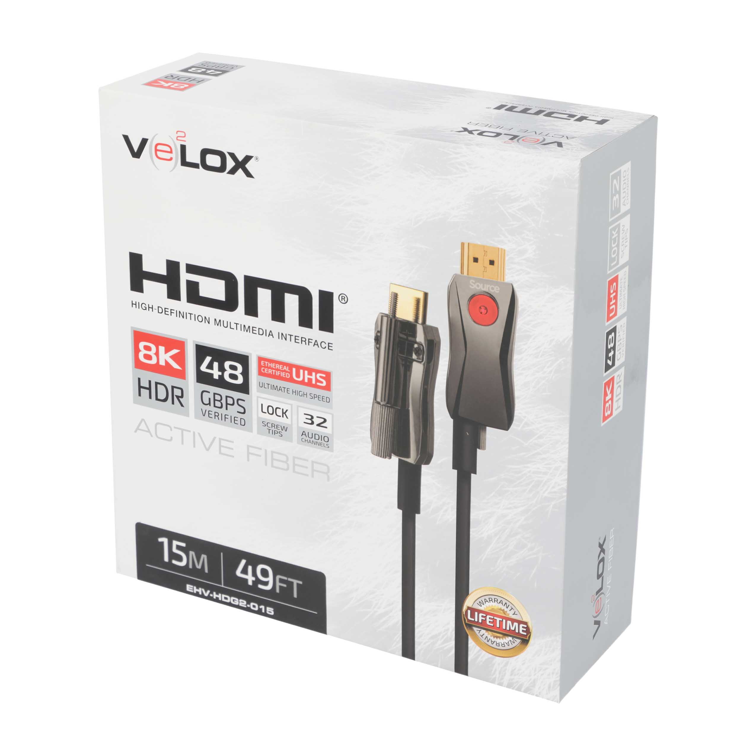 15M AOC HDMI CABLE 48GBPS