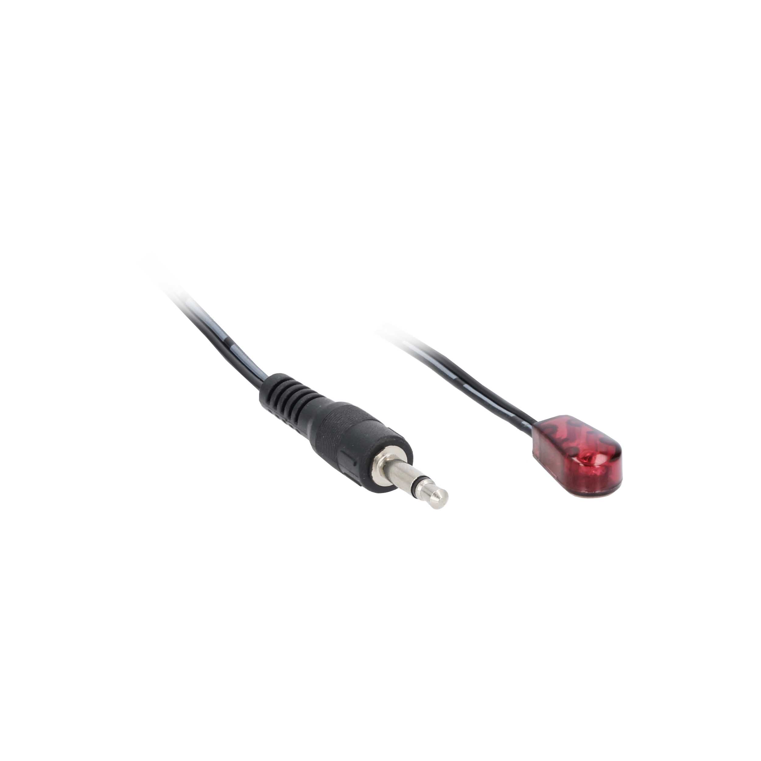 IR SINGLE EMITTER US, WITH FEEDBACK LED, 3.5MM MONO MINI PLUG, 3M