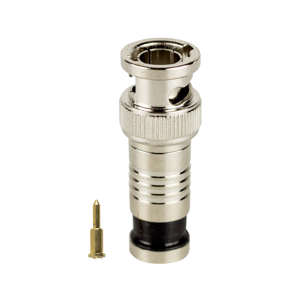 RG59 BNC COMPRESSION CONNECTORS (50 PACK)