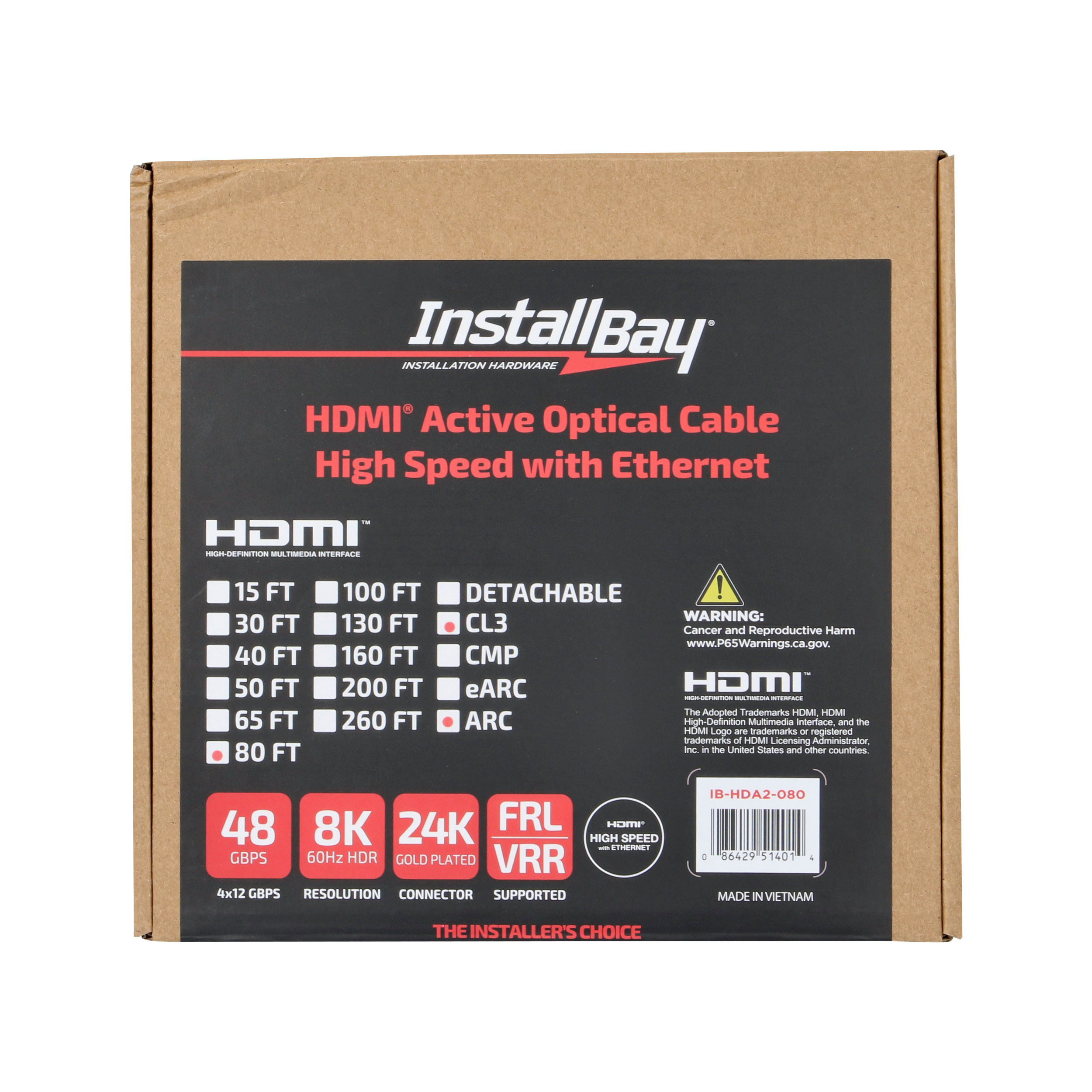 HDMI AOC 48G CL3 80FT