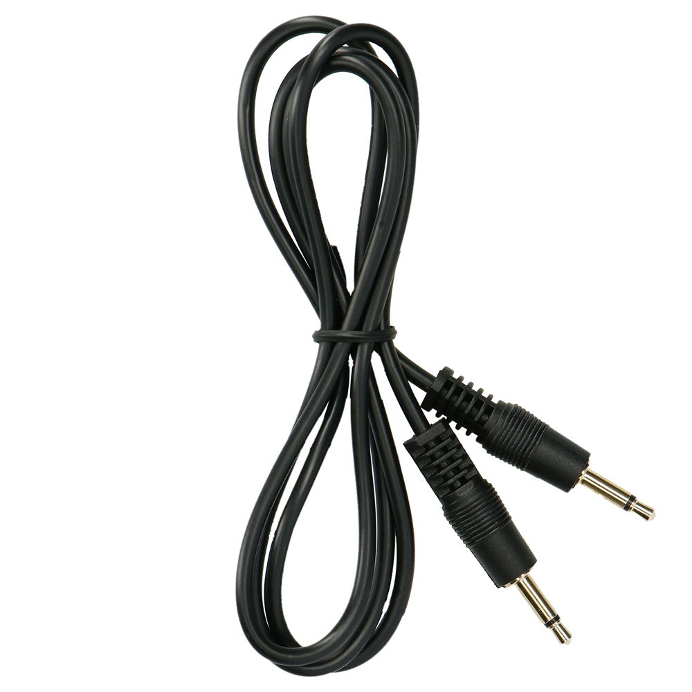 3.5MM MONO MALE TO MALE AUDIO CABLE, 3FT