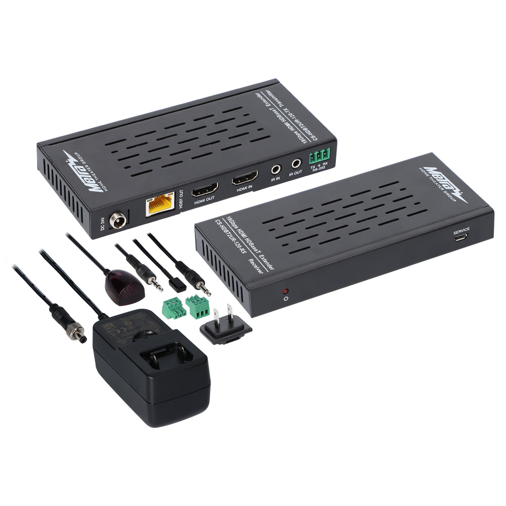 HDMI 4K HDBASET 2.0 US IR AND RS232 EXTENDER 120M