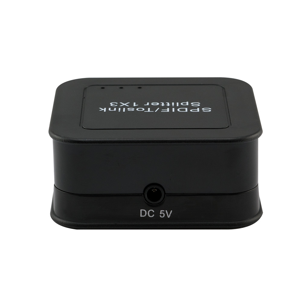 1X3 ACTIVE SPDIF/TOSLINK DIGITAL OPTICAL AUDIO SPLITTER