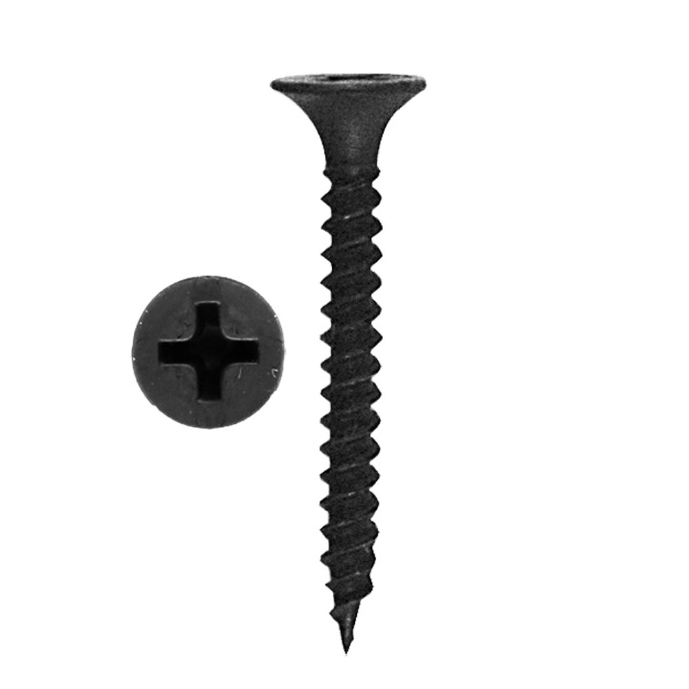 SCREWS, PHILLIPS STINGER COARSE THREAD, #6 X 1 1/4 INCH (500 BOX)
