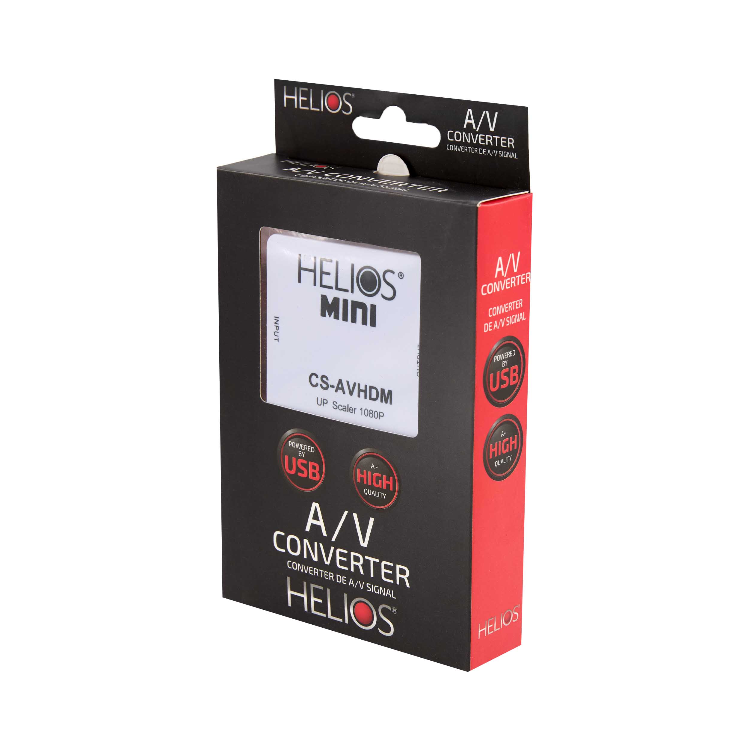 COMPOSITE VIDEO & L/R AUDIO TO HDMI CONVERTER